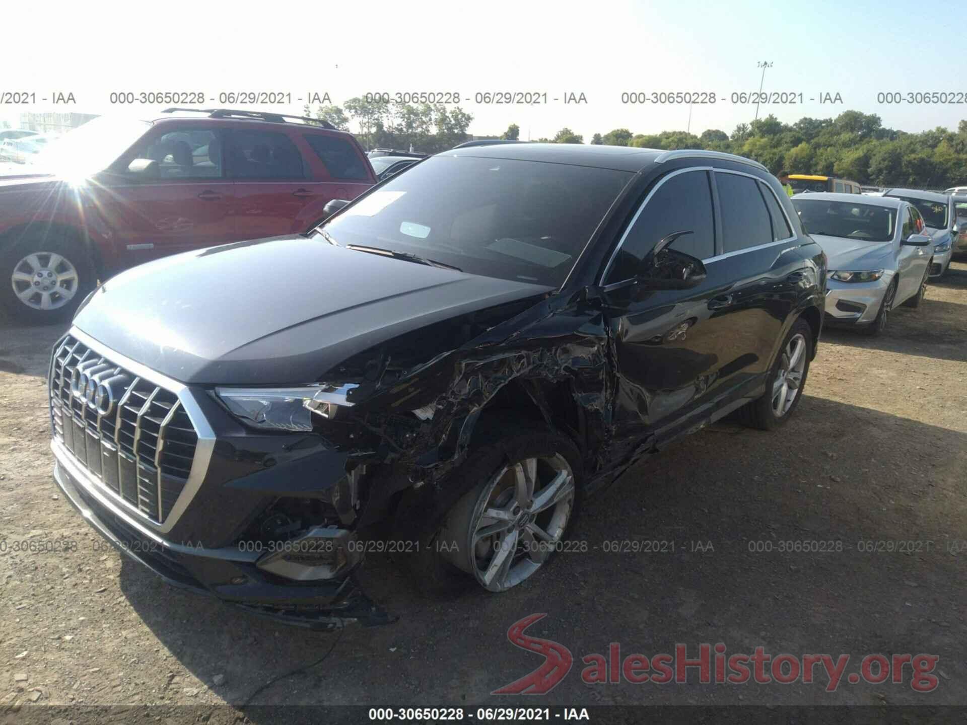 WA1DECF3XL1023896 2020 AUDI Q3