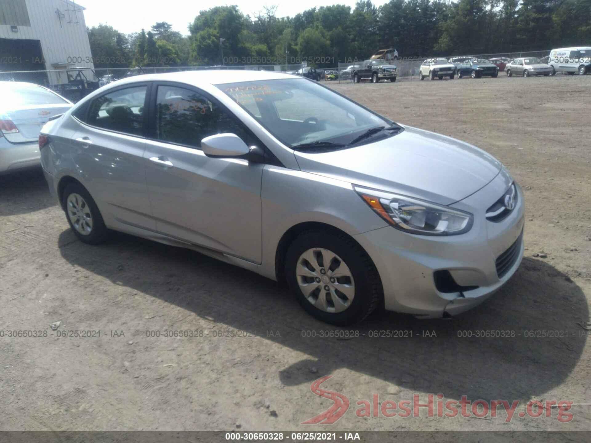 KMHCT4AE0GU972427 2016 HYUNDAI ACCENT