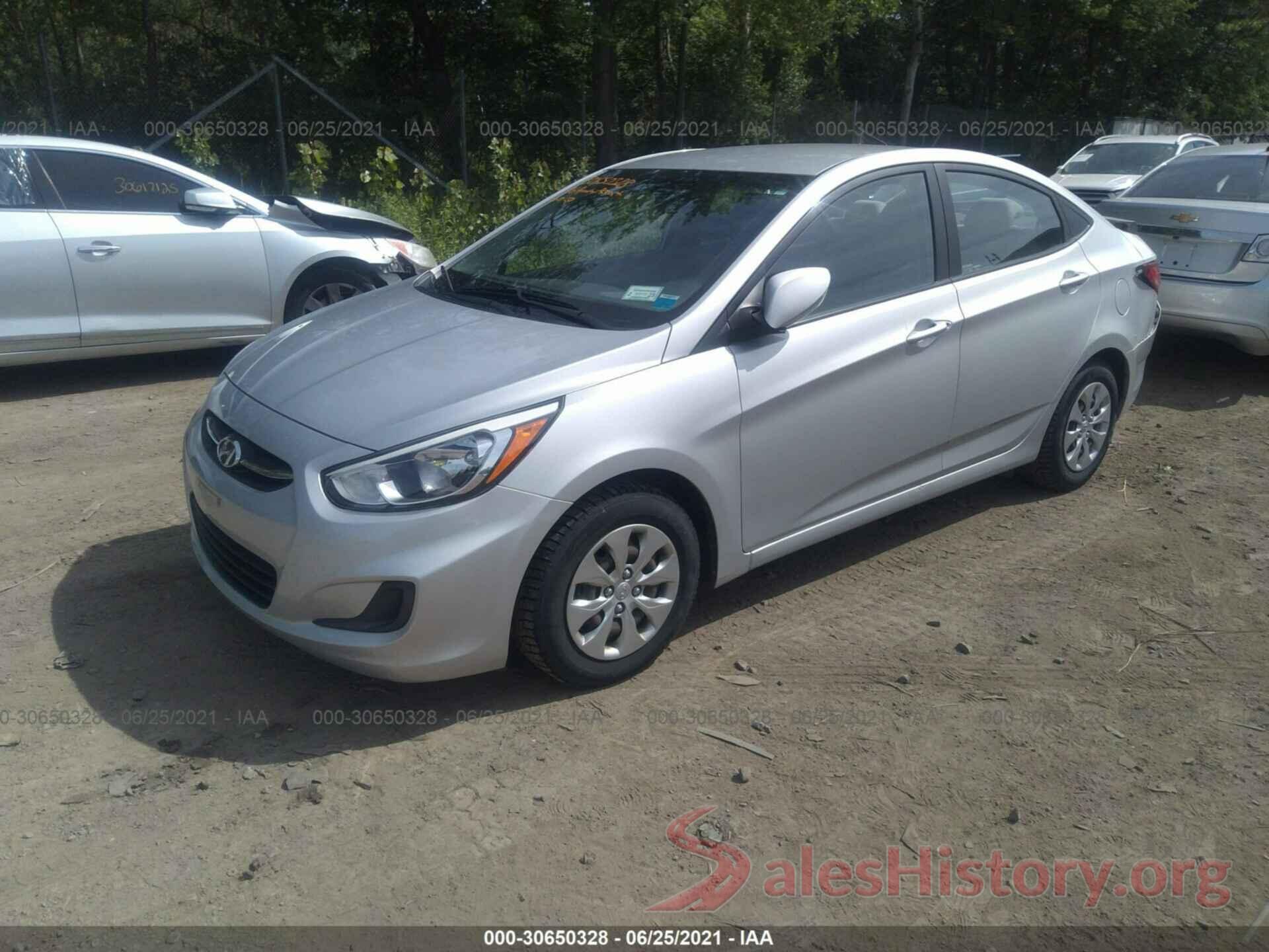 KMHCT4AE0GU972427 2016 HYUNDAI ACCENT