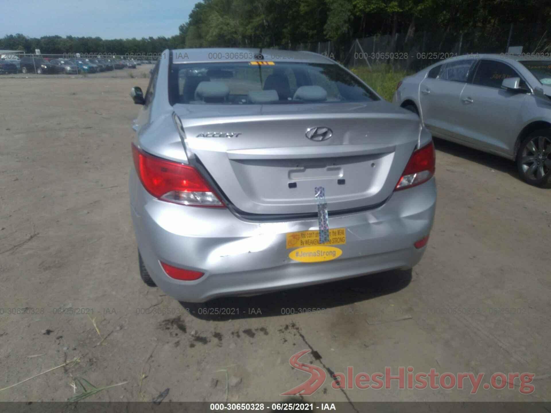 KMHCT4AE0GU972427 2016 HYUNDAI ACCENT