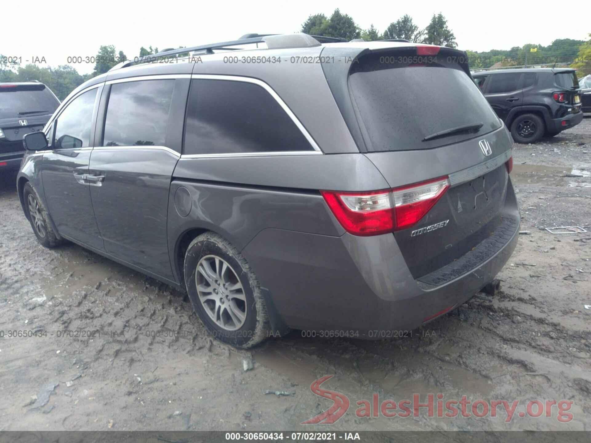 5FNRL5H68BB079099 2011 HONDA ODYSSEY