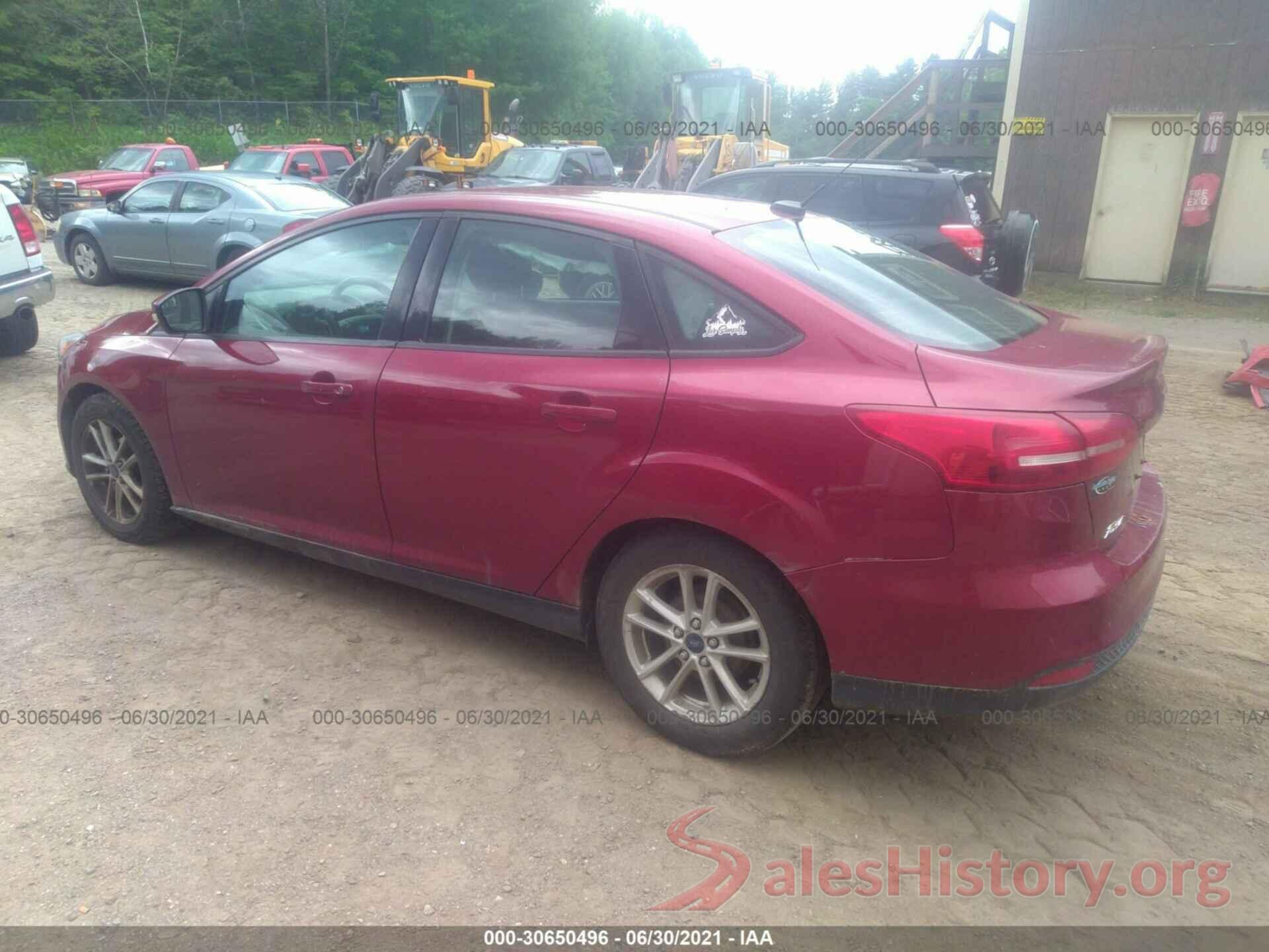 1FADP3F2XHL316528 2017 FORD FOCUS