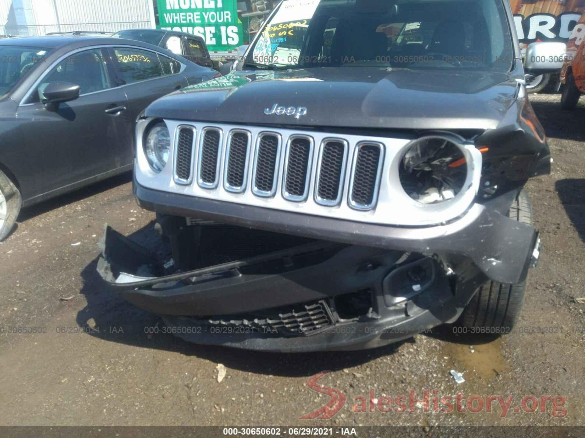 ZACCJBDT1GPD97829 2016 JEEP RENEGADE