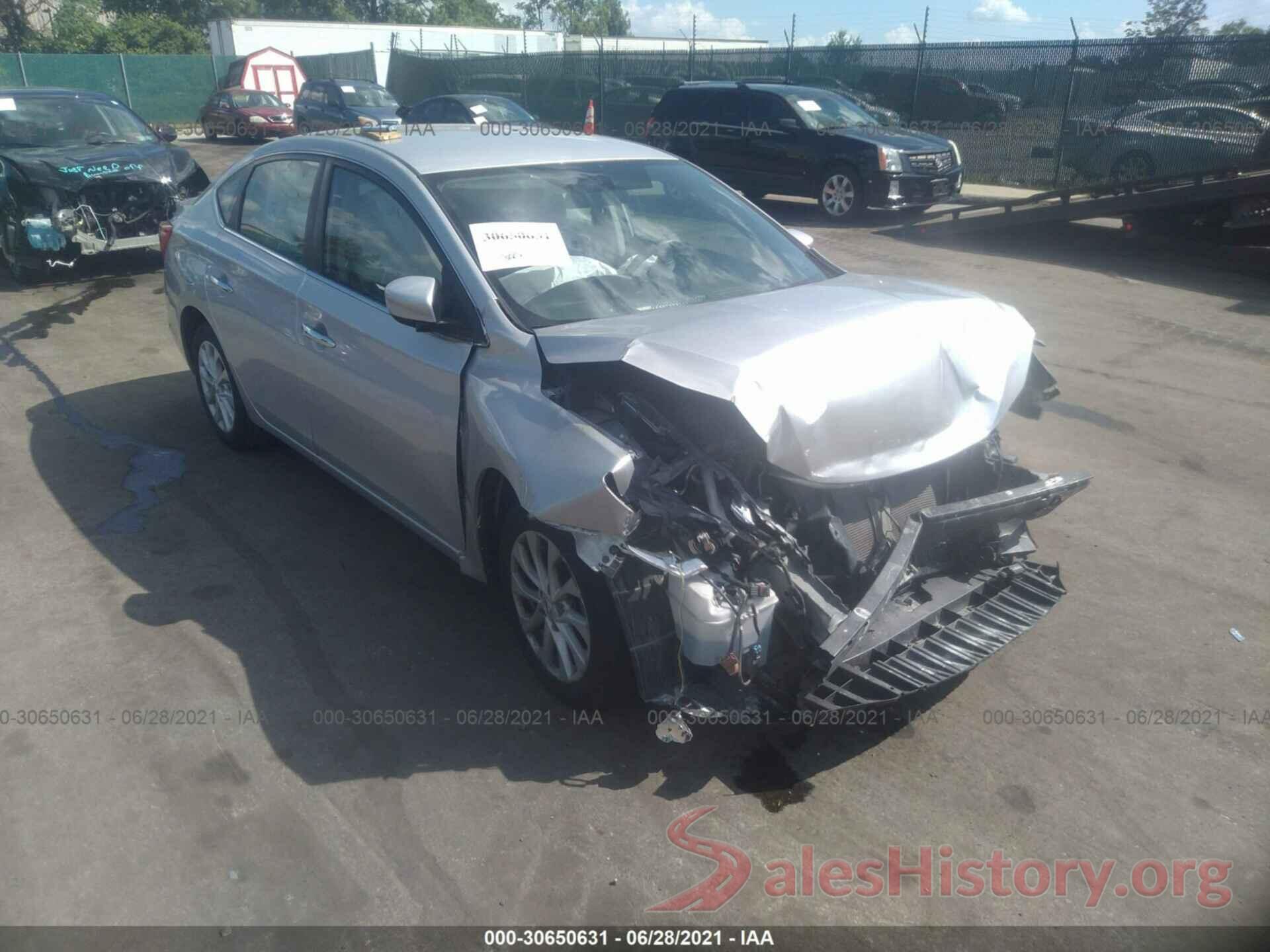 3N1AB7AP8JL664279 2018 NISSAN SENTRA