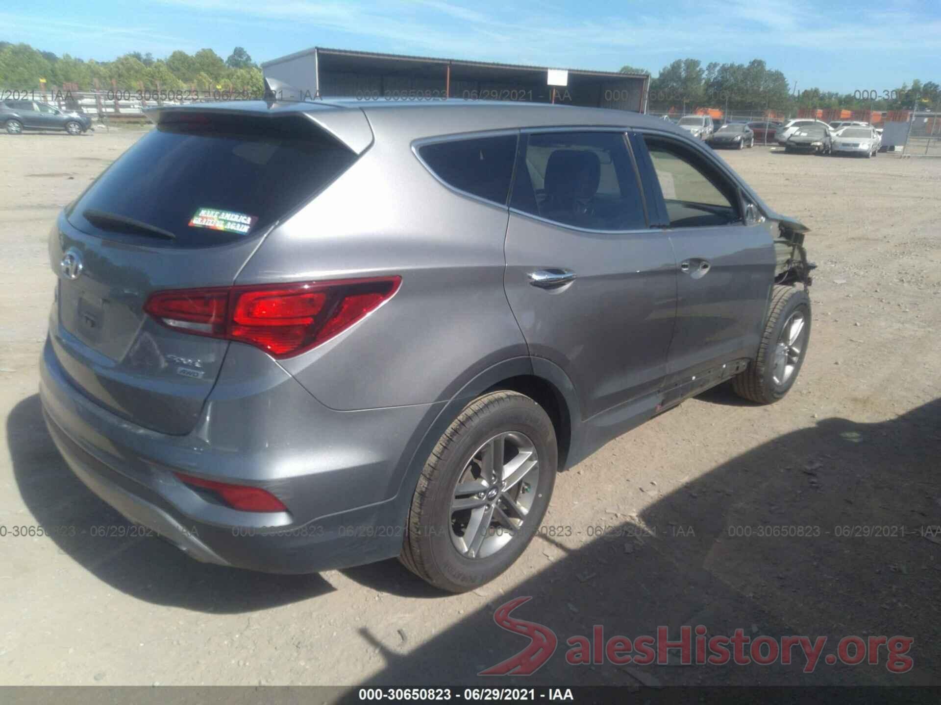 5XYZTDLB1HG384928 2017 HYUNDAI SANTA FE SPORT