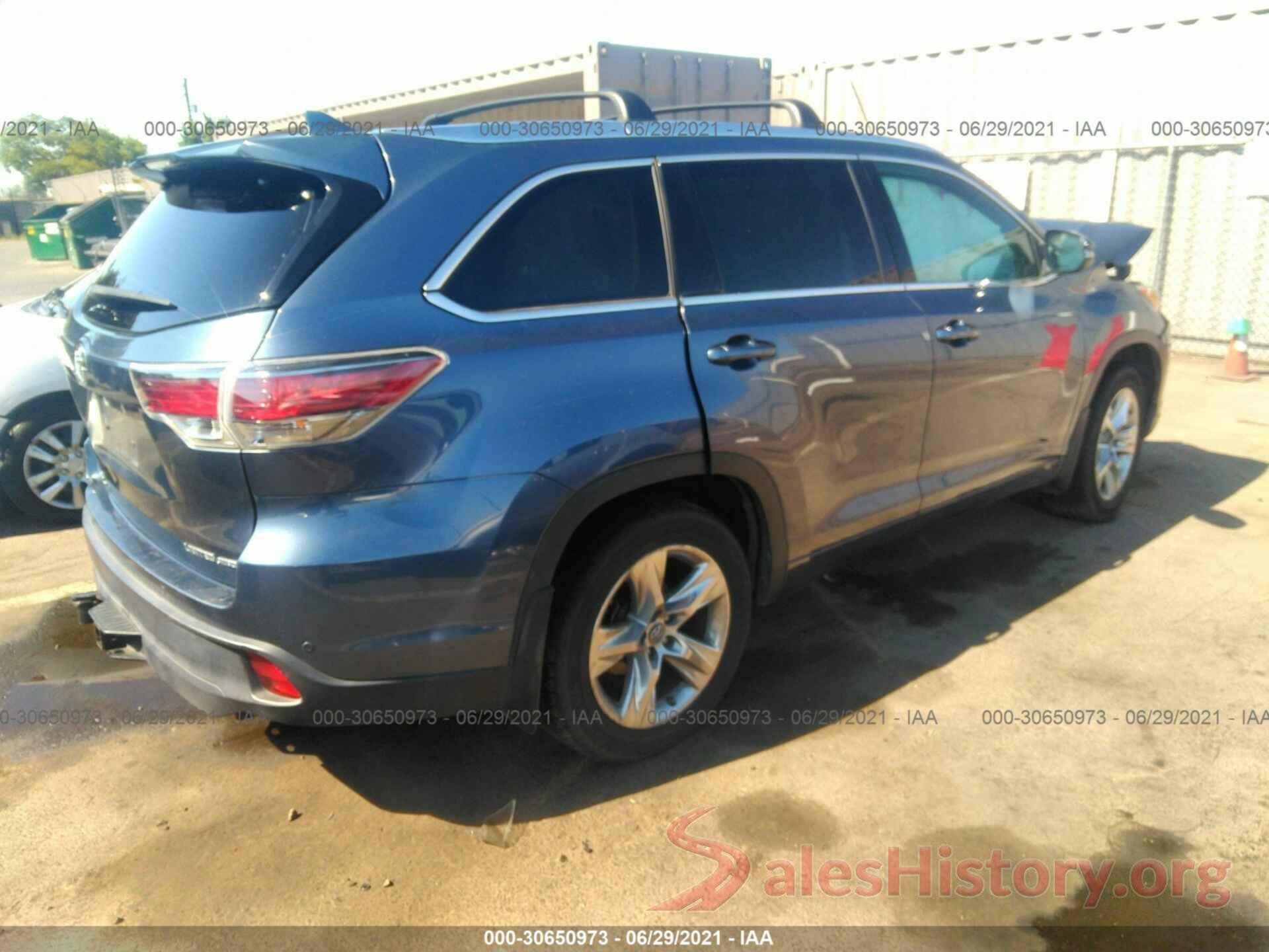 5TDDKRFH8GS317576 2016 TOYOTA HIGHLANDER