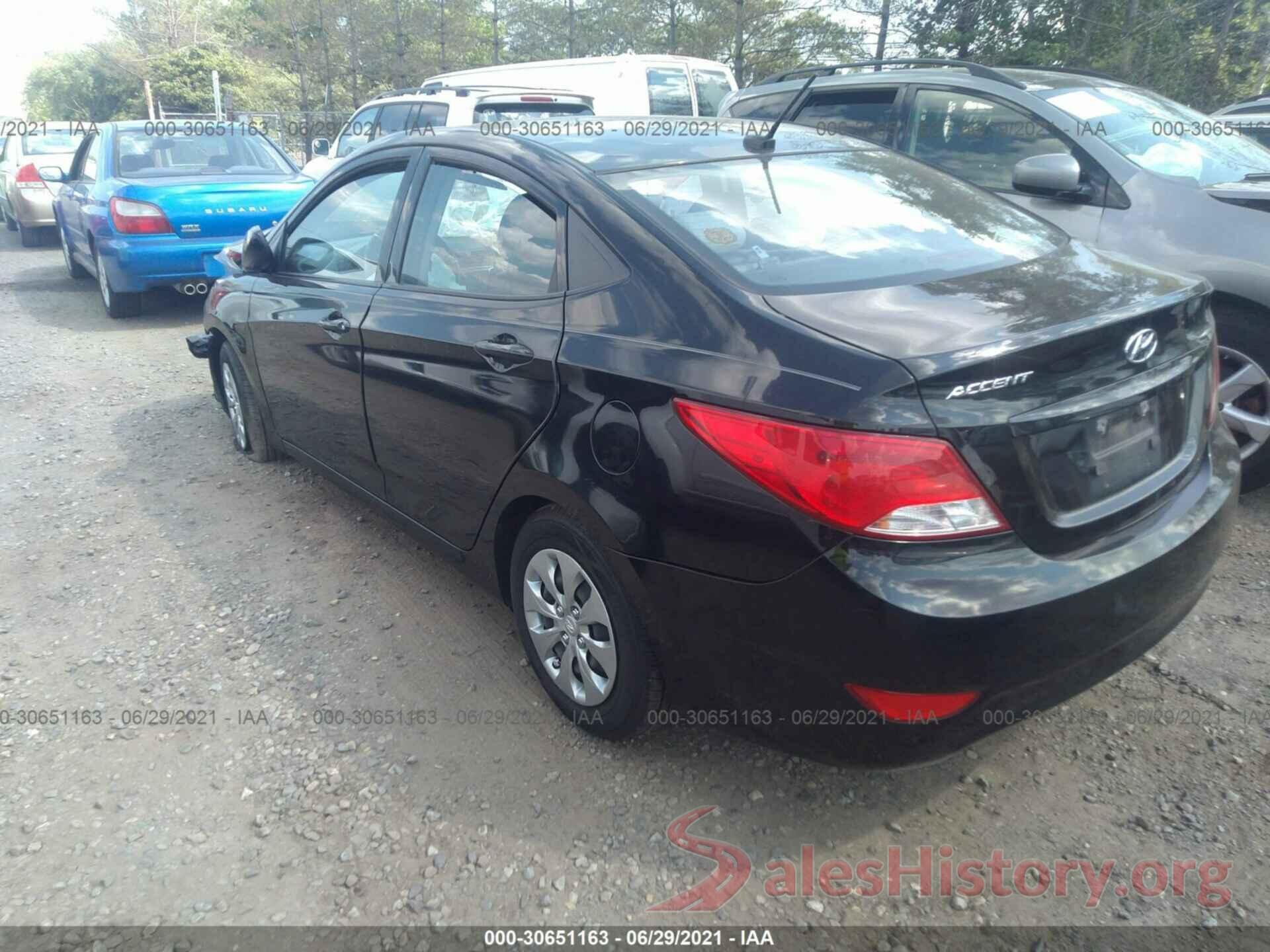 KMHCT4AE4HU355405 2017 HYUNDAI ACCENT