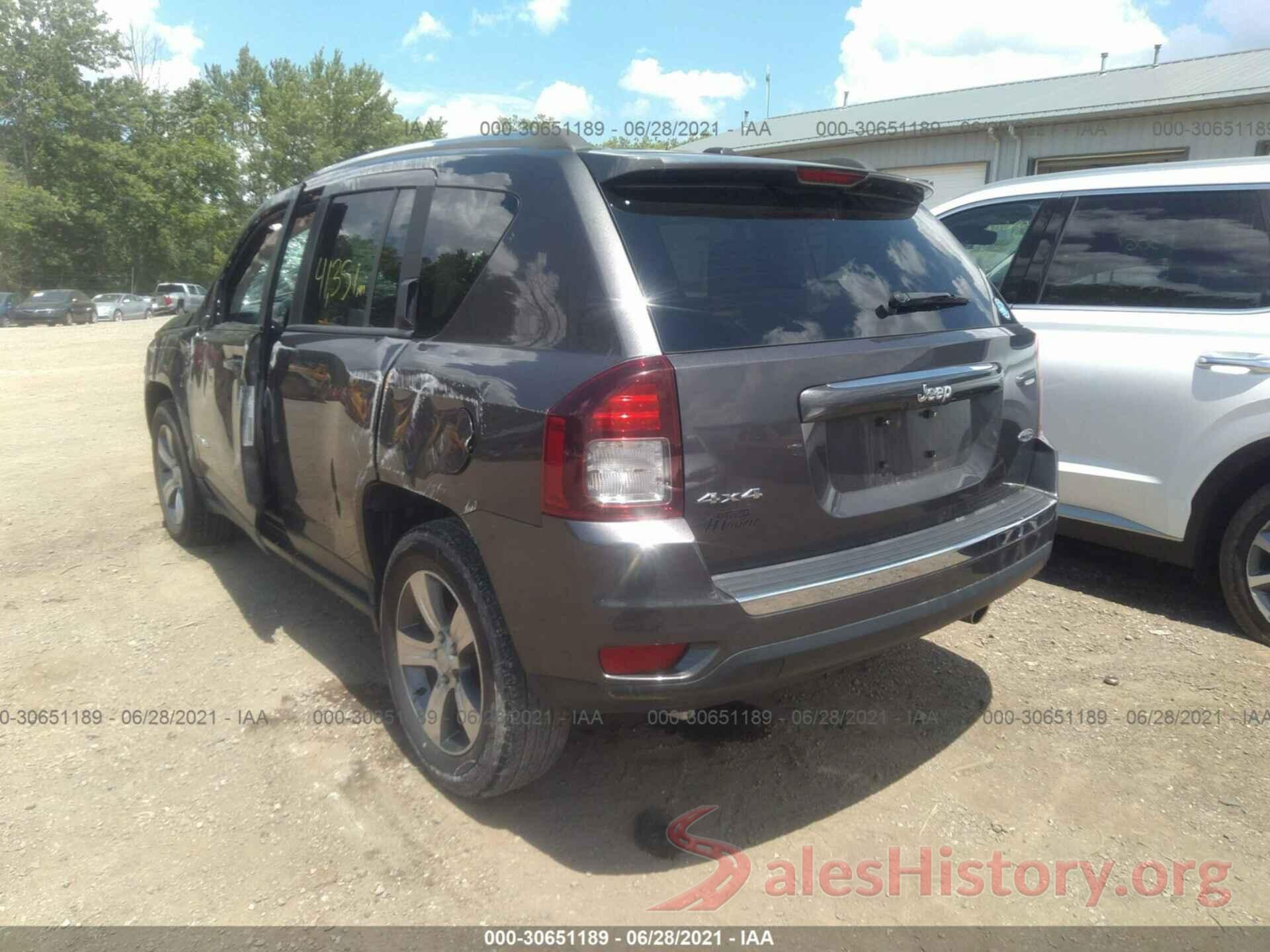 1C4NJDEB6HD107661 2017 JEEP COMPASS