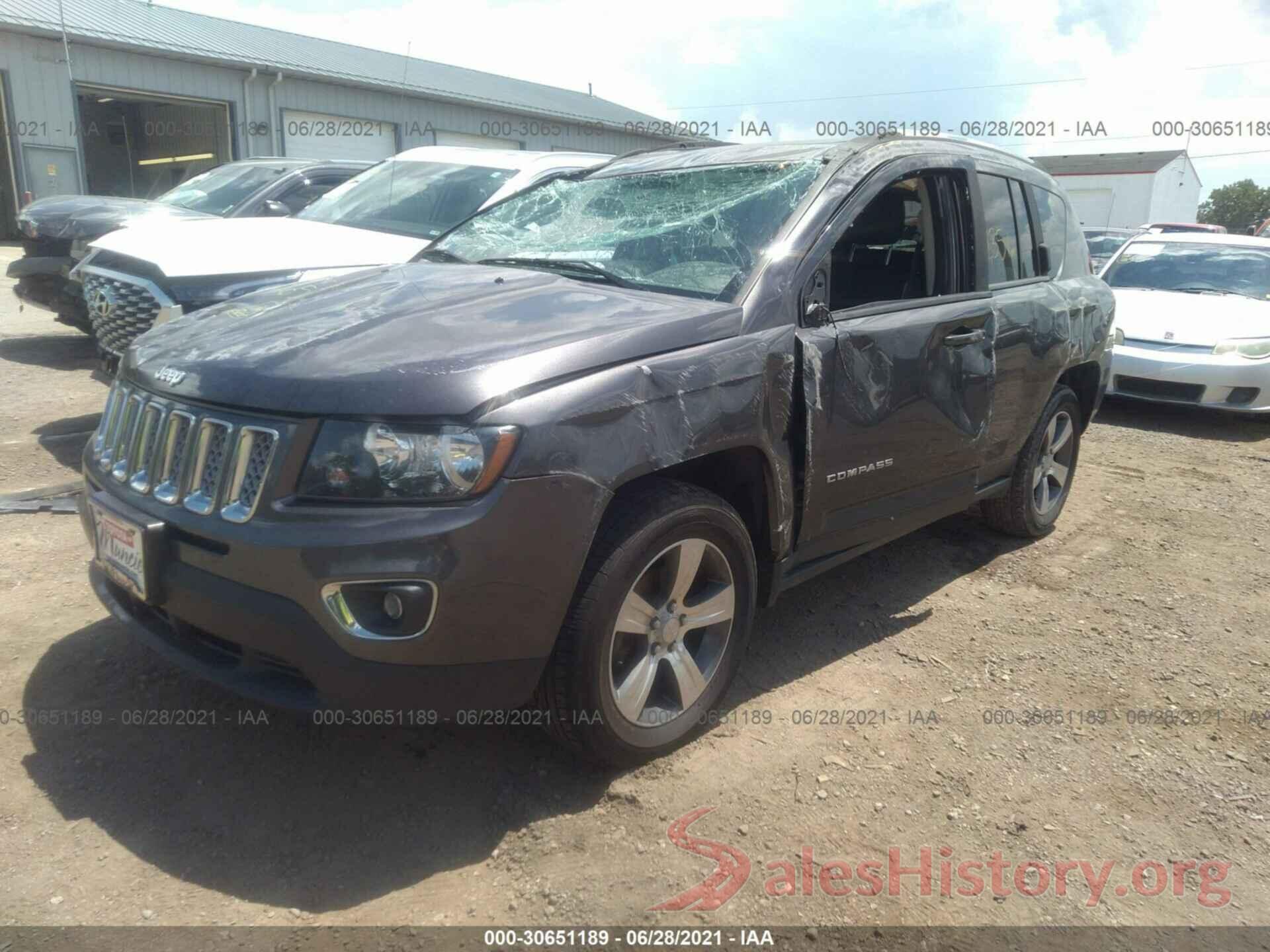 1C4NJDEB6HD107661 2017 JEEP COMPASS