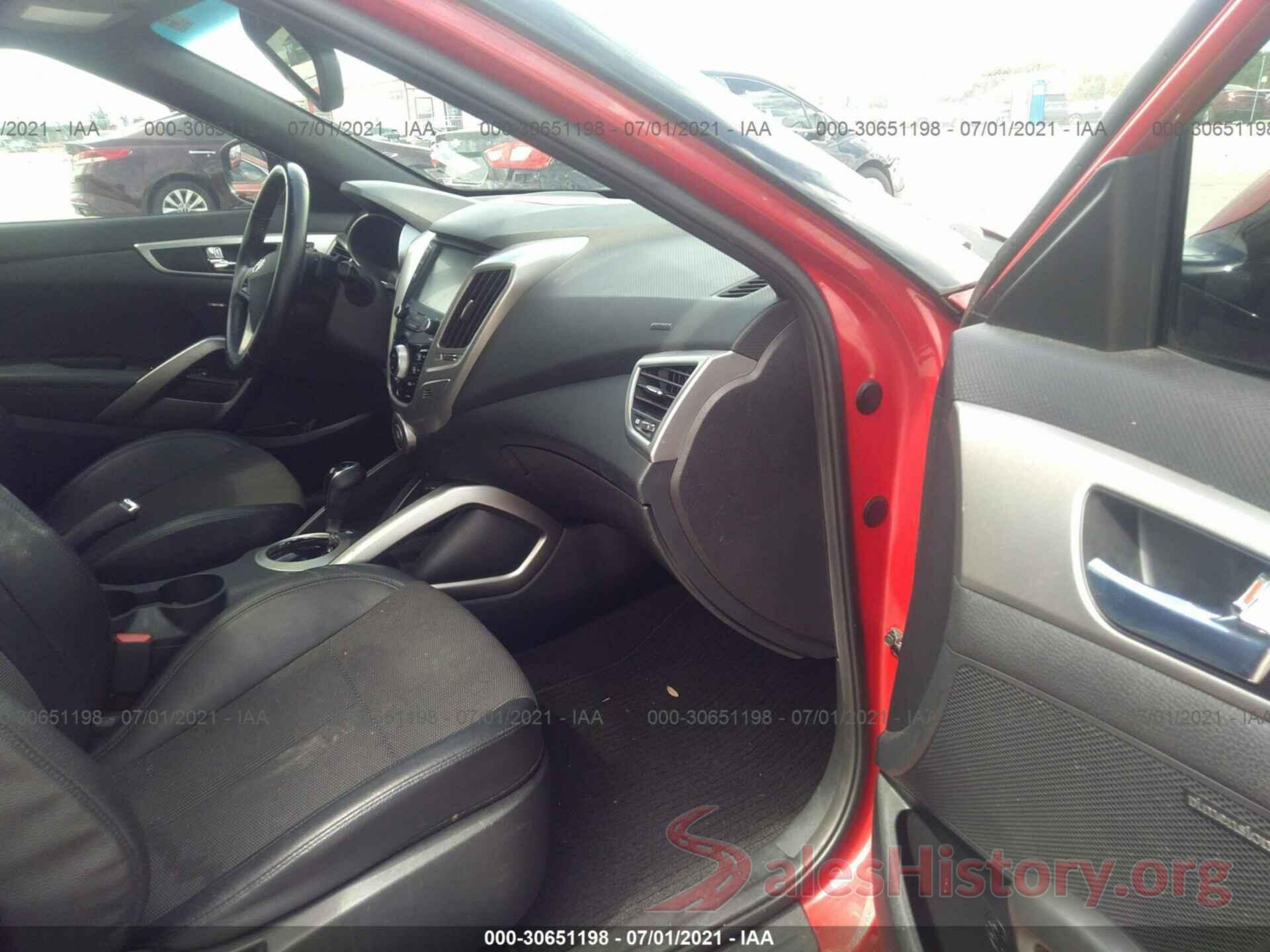 KMHTC6AD2GU297599 2016 HYUNDAI VELOSTER