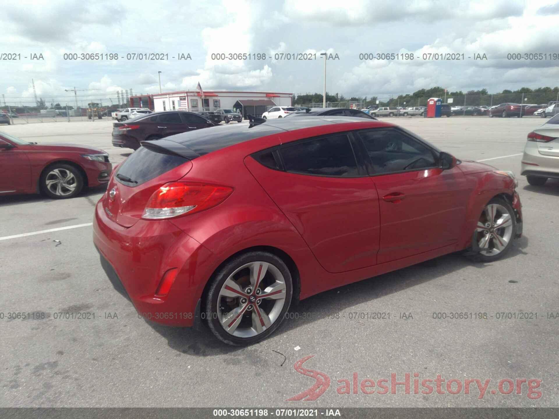 KMHTC6AD2GU297599 2016 HYUNDAI VELOSTER