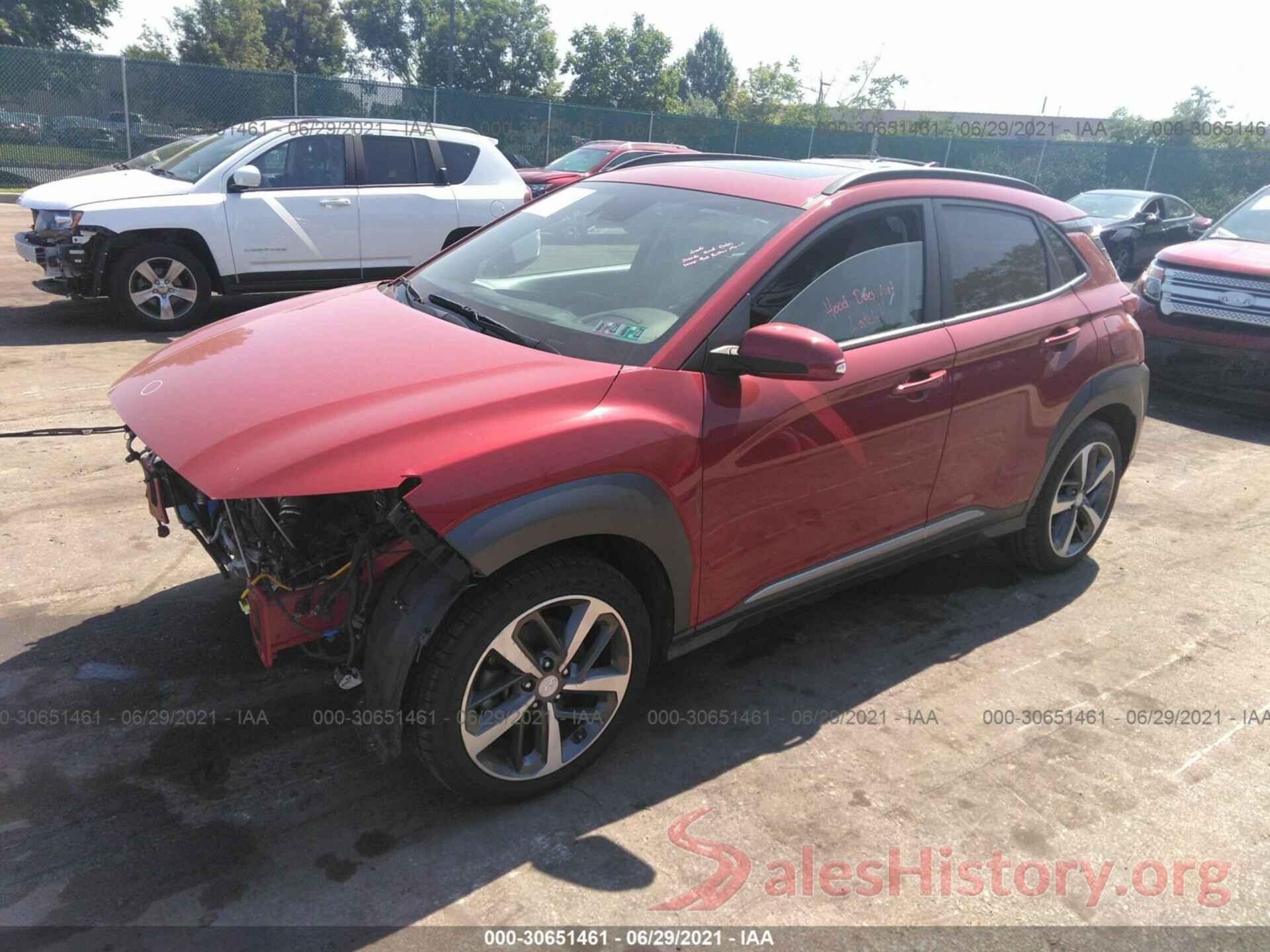 KM8K5CA50KU247922 2019 HYUNDAI KONA