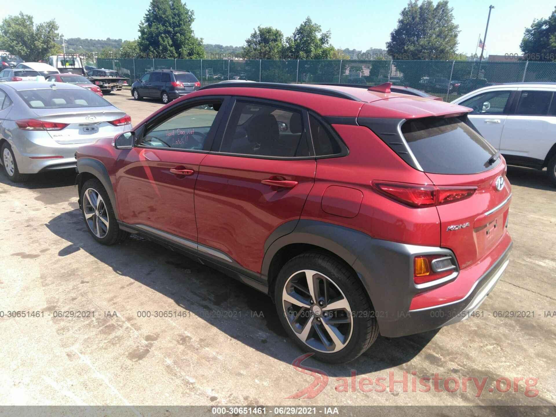 KM8K5CA50KU247922 2019 HYUNDAI KONA