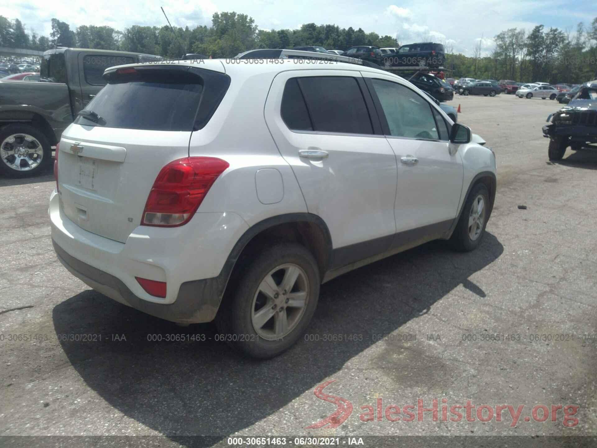 KL7CJLSB4HB200306 2017 CHEVROLET TRAX