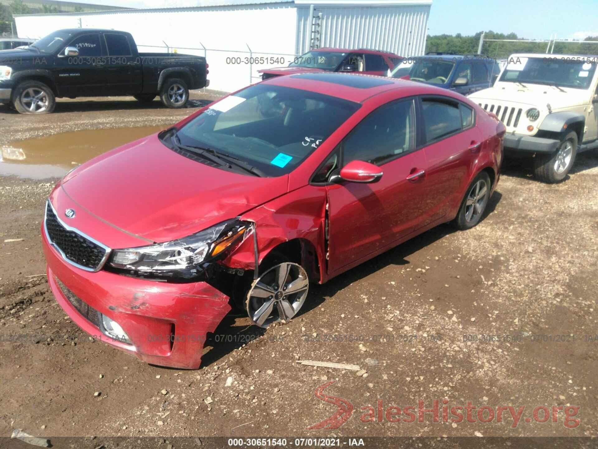 3KPFL4A72JE268268 2018 KIA FORTE