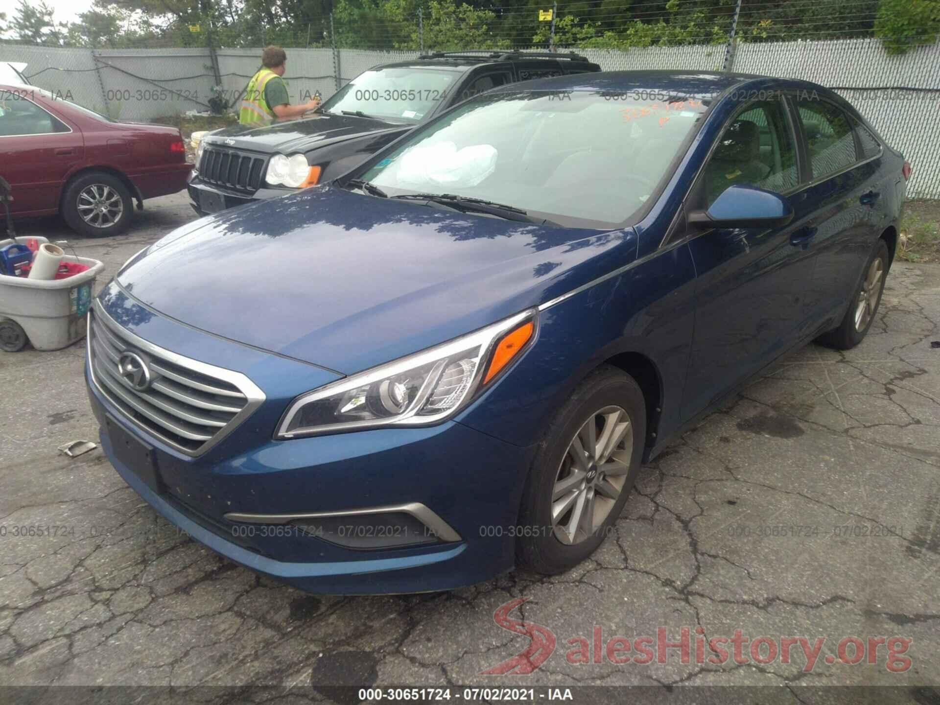 5NPE24AF5GH323709 2016 HYUNDAI SONATA