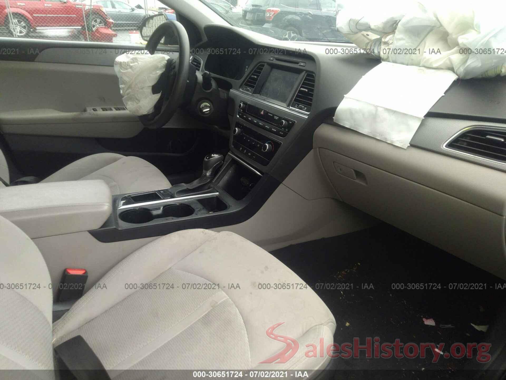 5NPE24AF5GH323709 2016 HYUNDAI SONATA