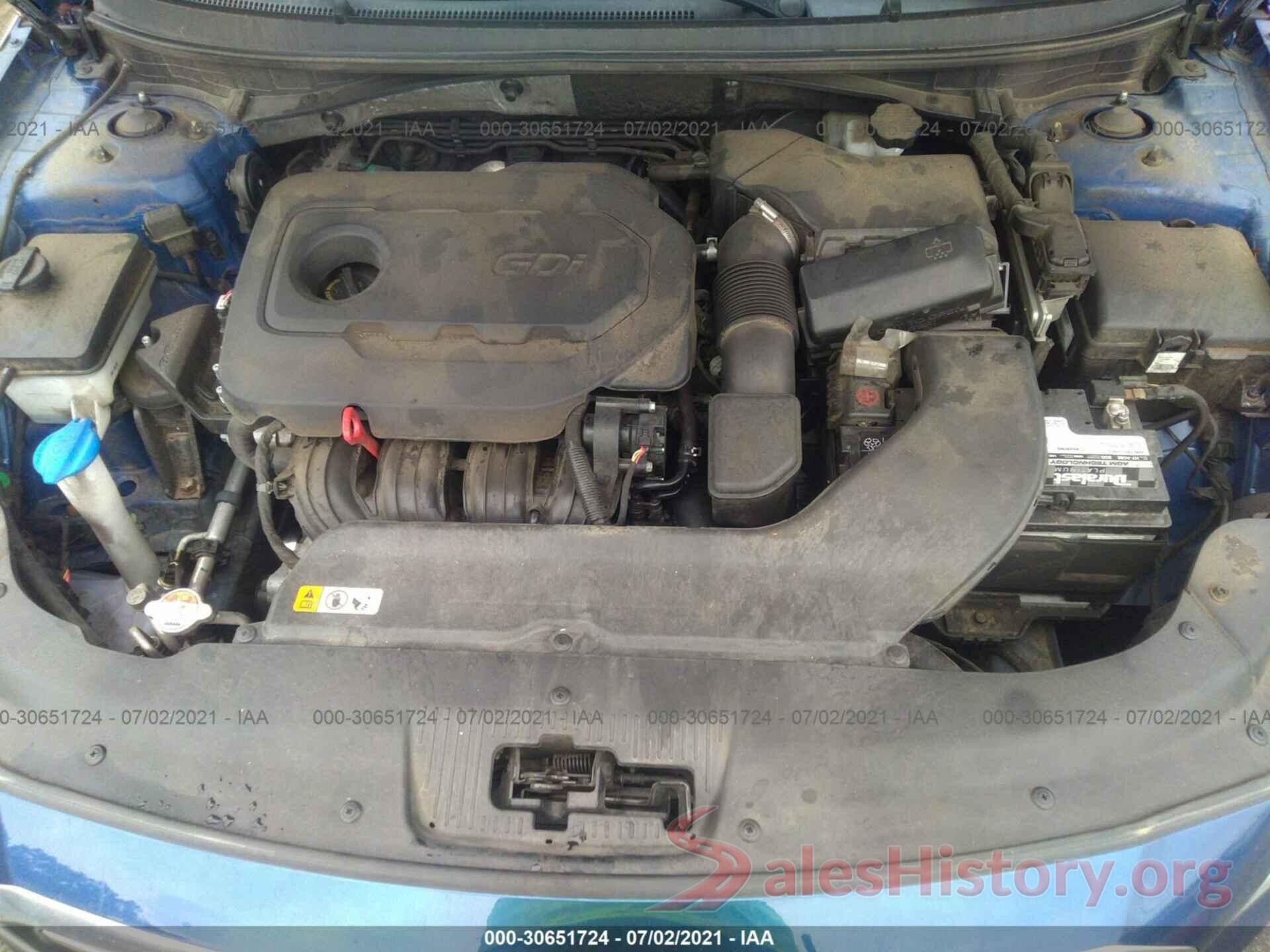 5NPE24AF5GH323709 2016 HYUNDAI SONATA