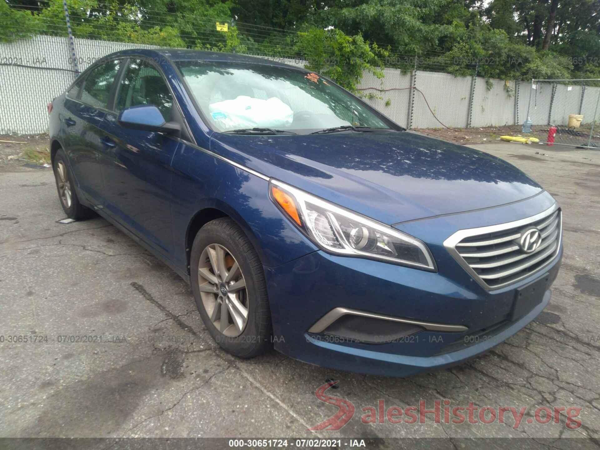 5NPE24AF5GH323709 2016 HYUNDAI SONATA