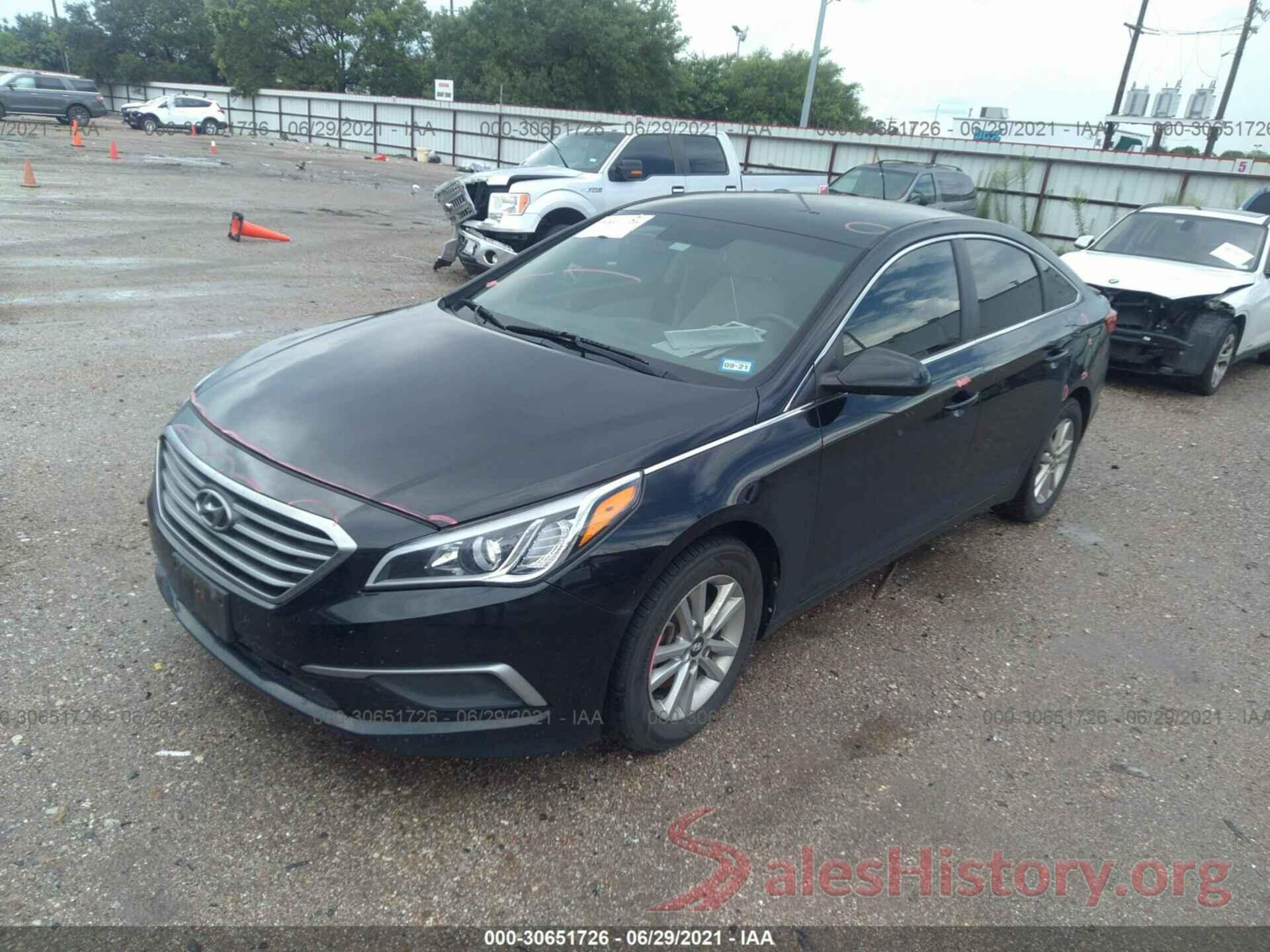 5NPE24AF0HH481909 2017 HYUNDAI SONATA