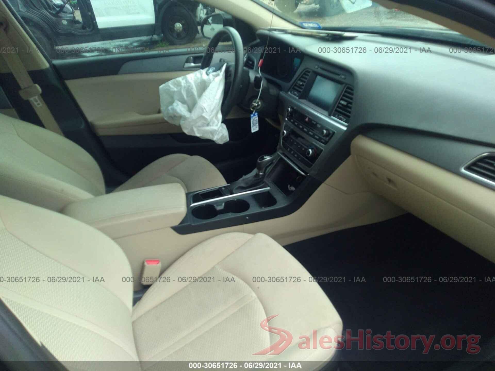 5NPE24AF0HH481909 2017 HYUNDAI SONATA