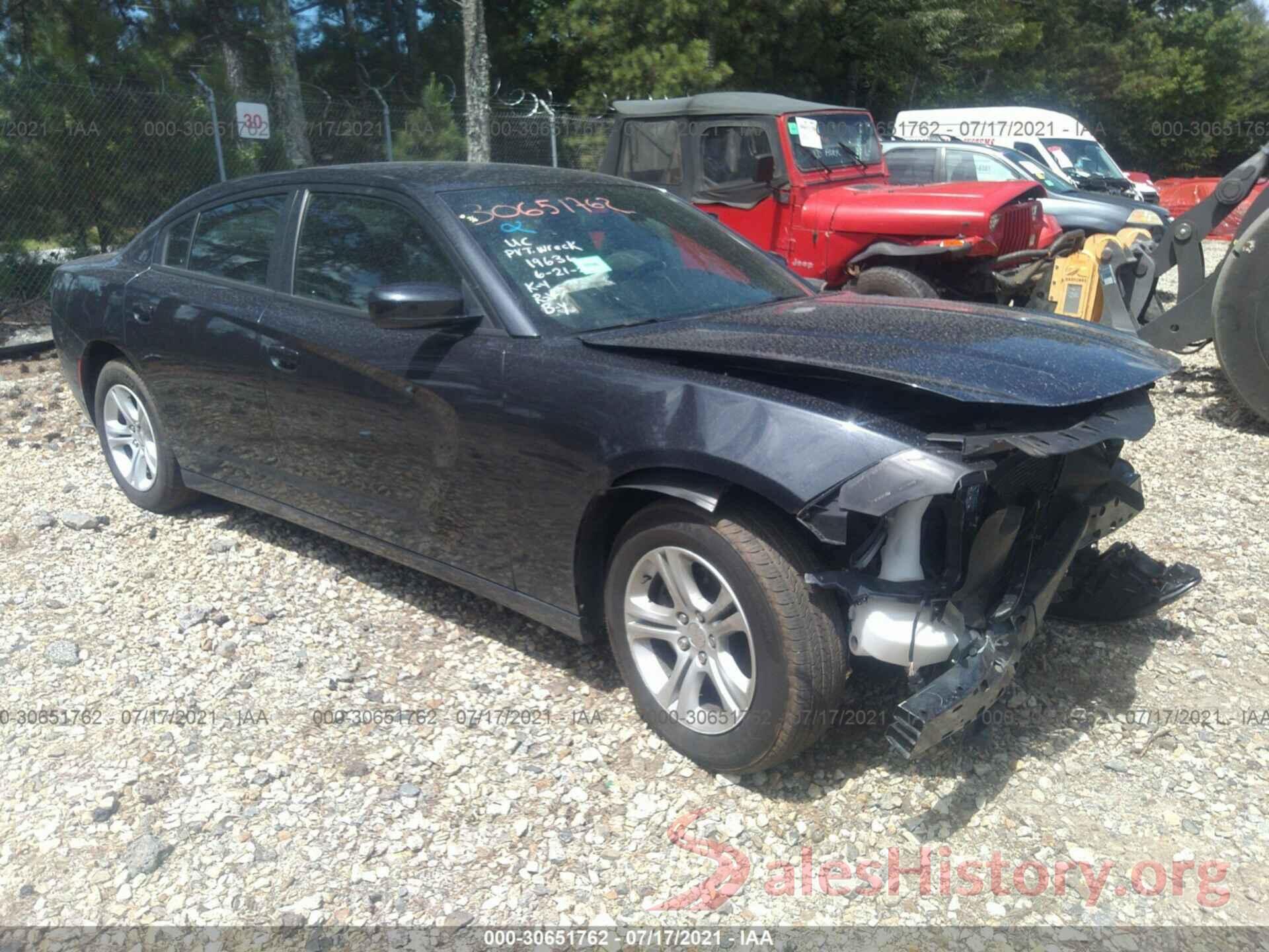 2C3CDXBG2KH666168 2019 DODGE CHARGER