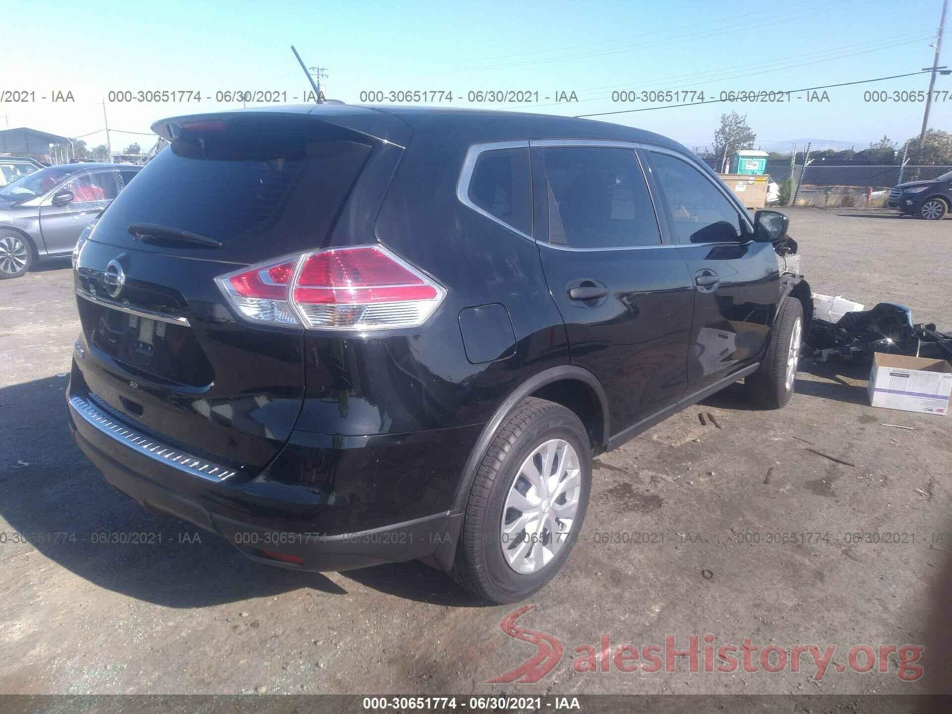 JN8AT2MT4GW027029 2016 NISSAN ROGUE