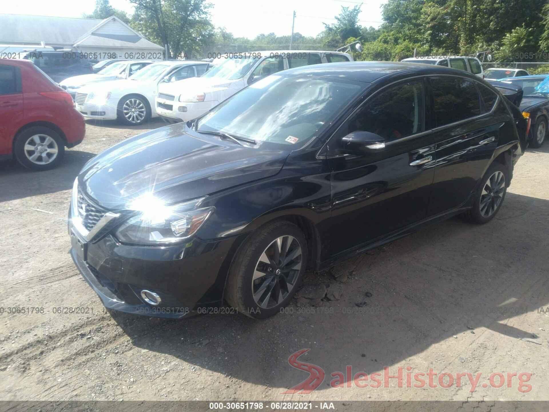 3N1AB7AP2KY296797 2019 NISSAN SENTRA