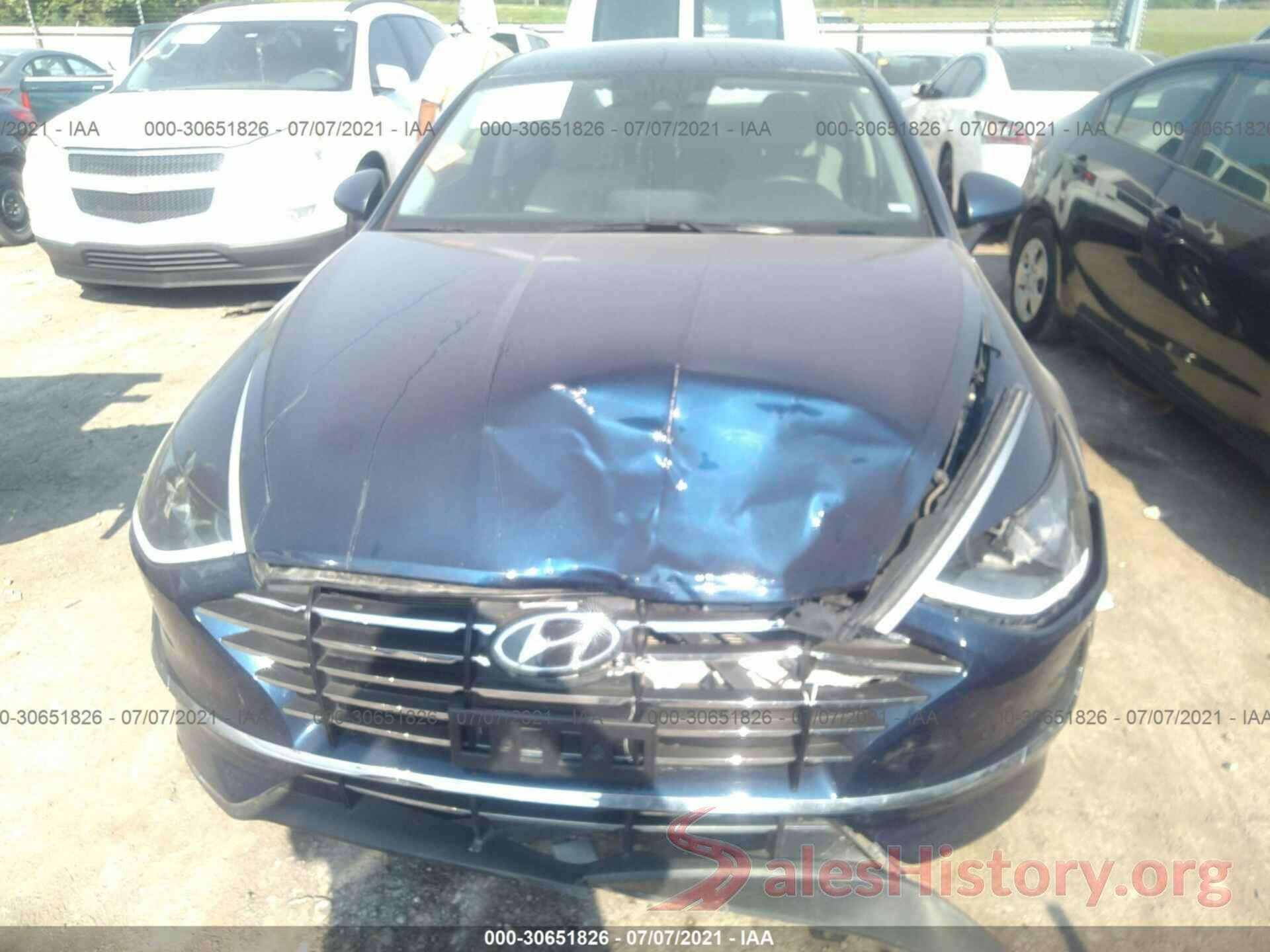 5NPEG4JA2MH070432 2021 HYUNDAI SONATA