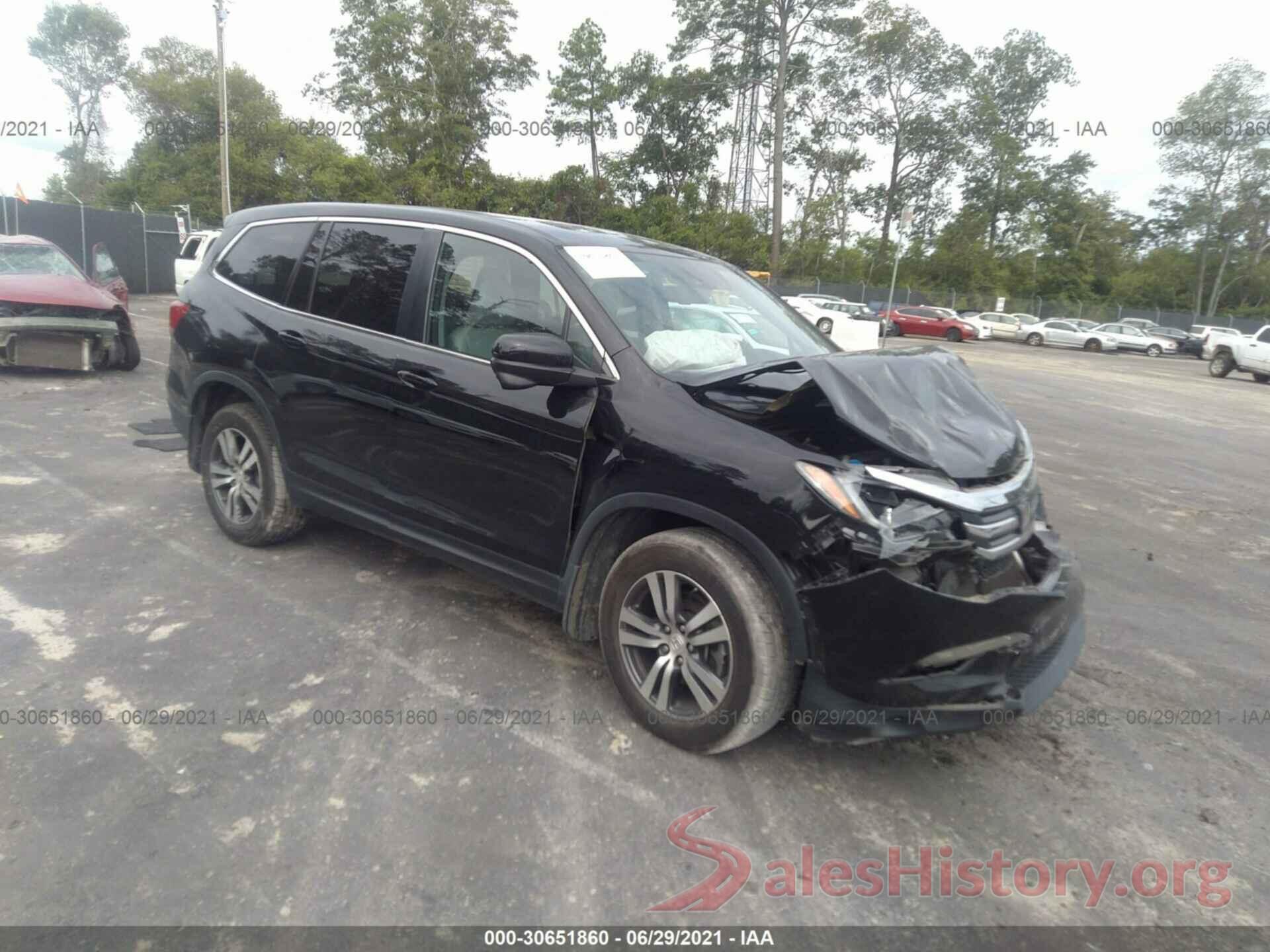 5FNYF6H67GB079370 2016 HONDA PILOT