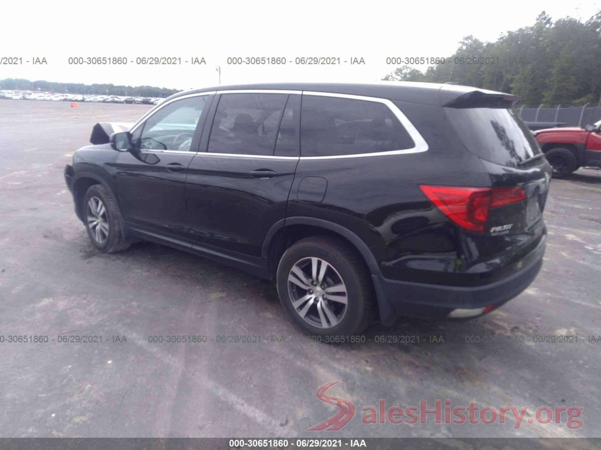 5FNYF6H67GB079370 2016 HONDA PILOT