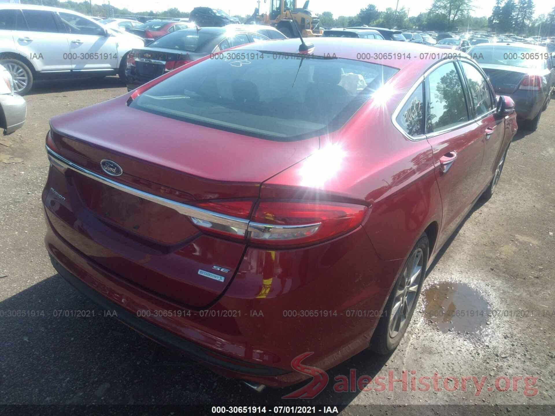 3FA6P0HD2HR304669 2017 FORD FUSION