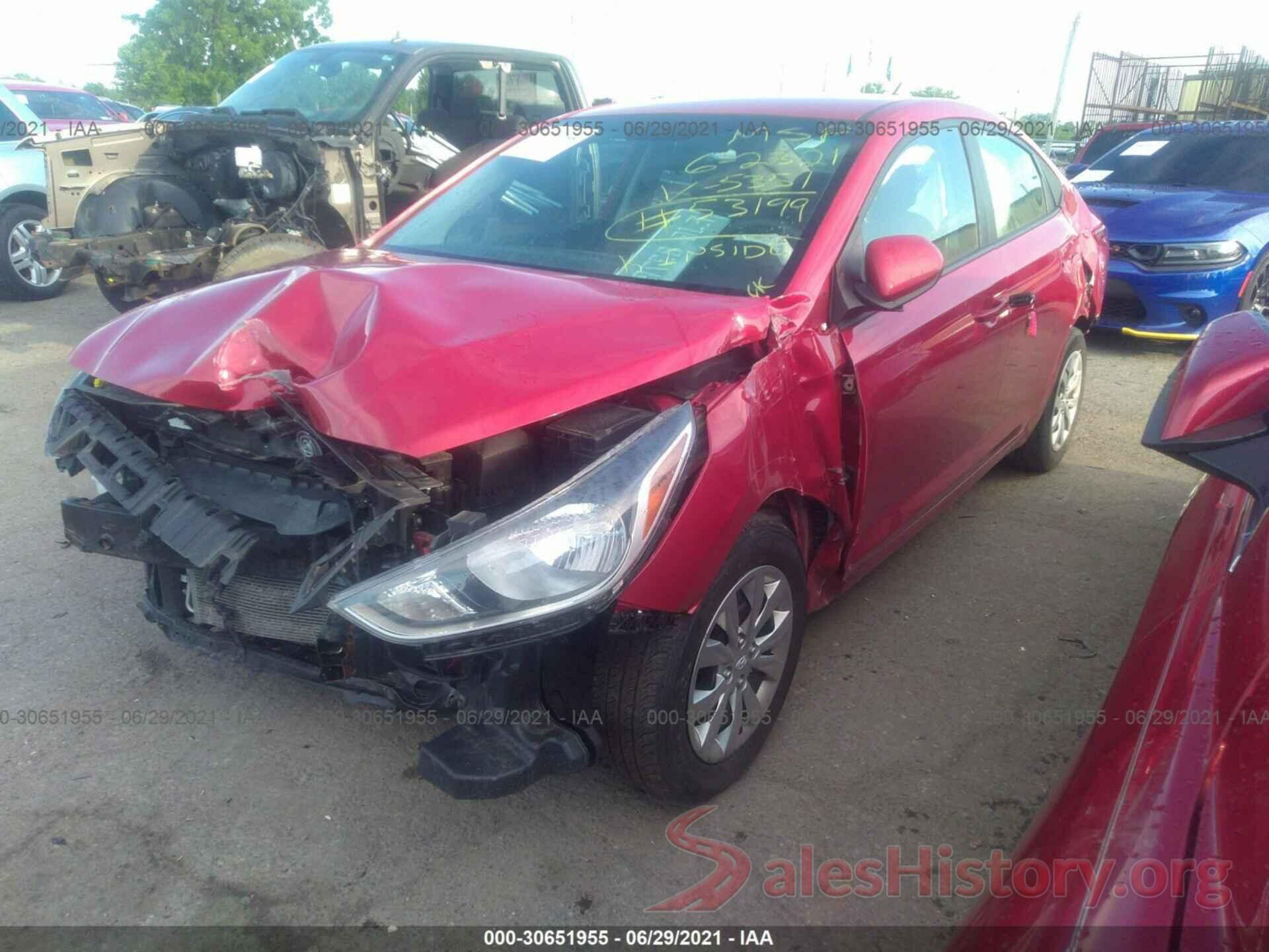 3KPC24A33JE015351 2018 HYUNDAI ACCENT