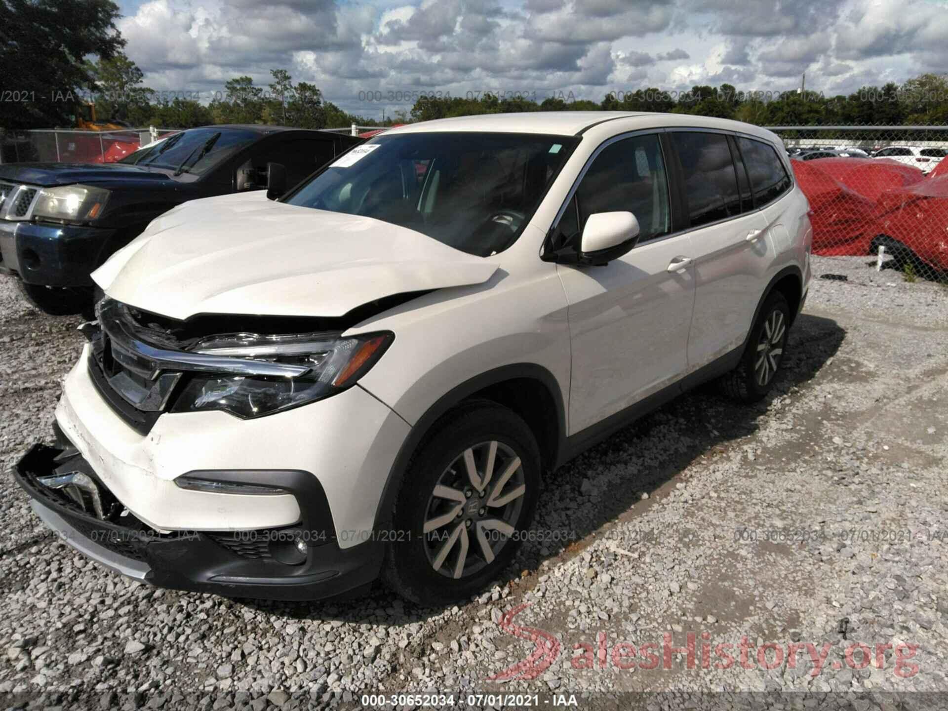 5FNYF5H38KB020532 2019 HONDA PILOT