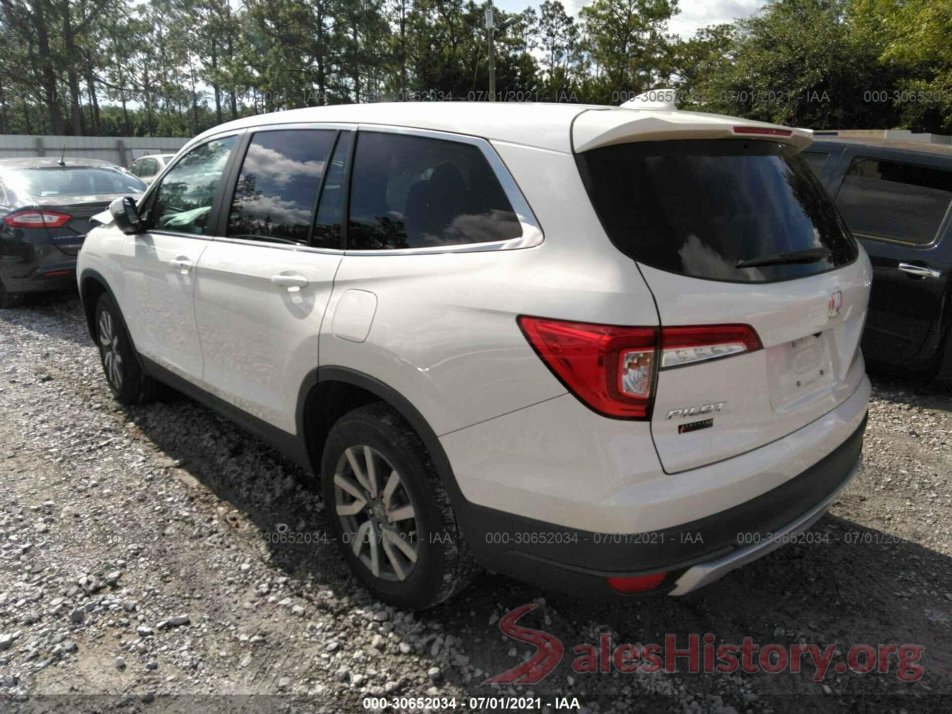 5FNYF5H38KB020532 2019 HONDA PILOT