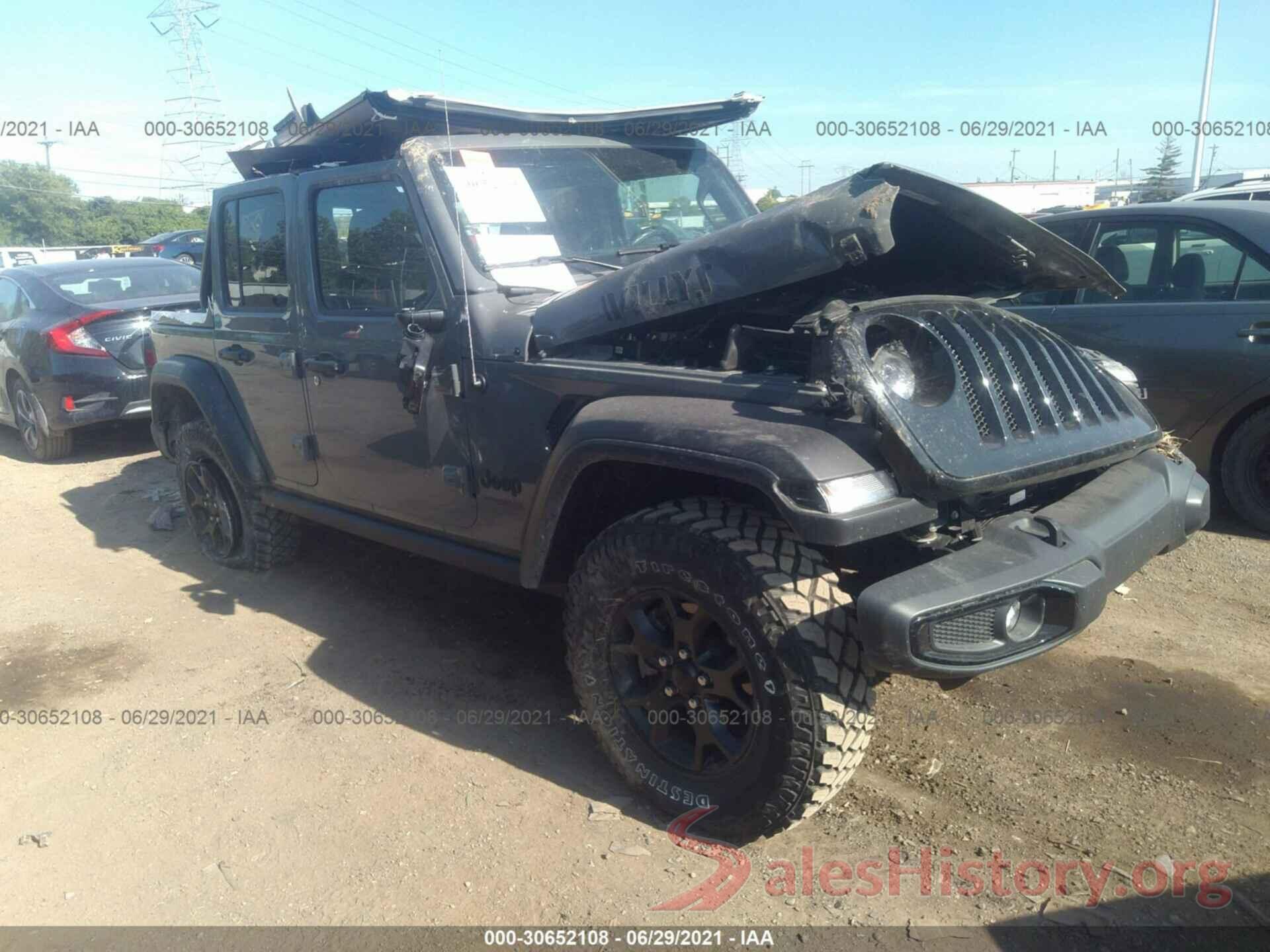 1C4HJXDG6MW518262 2021 JEEP WRANGLER