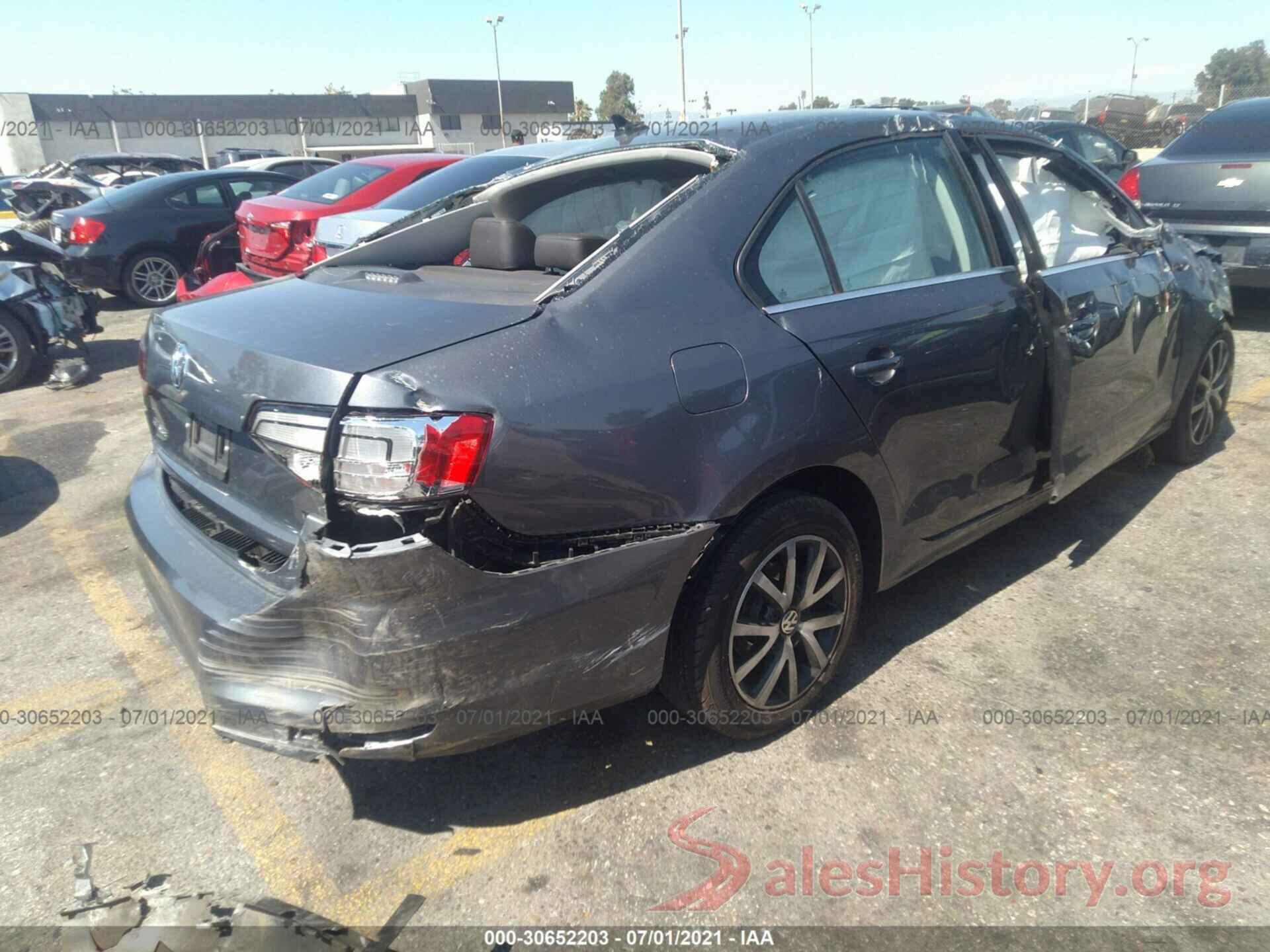 3VWDB7AJ2HM300592 2017 VOLKSWAGEN JETTA