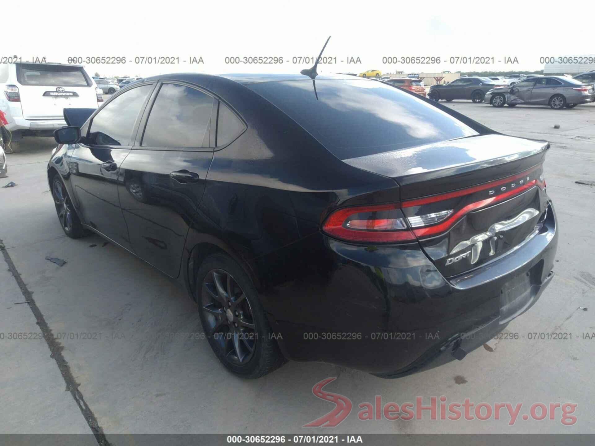 1C3CDFAA4GD712031 2016 DODGE DART