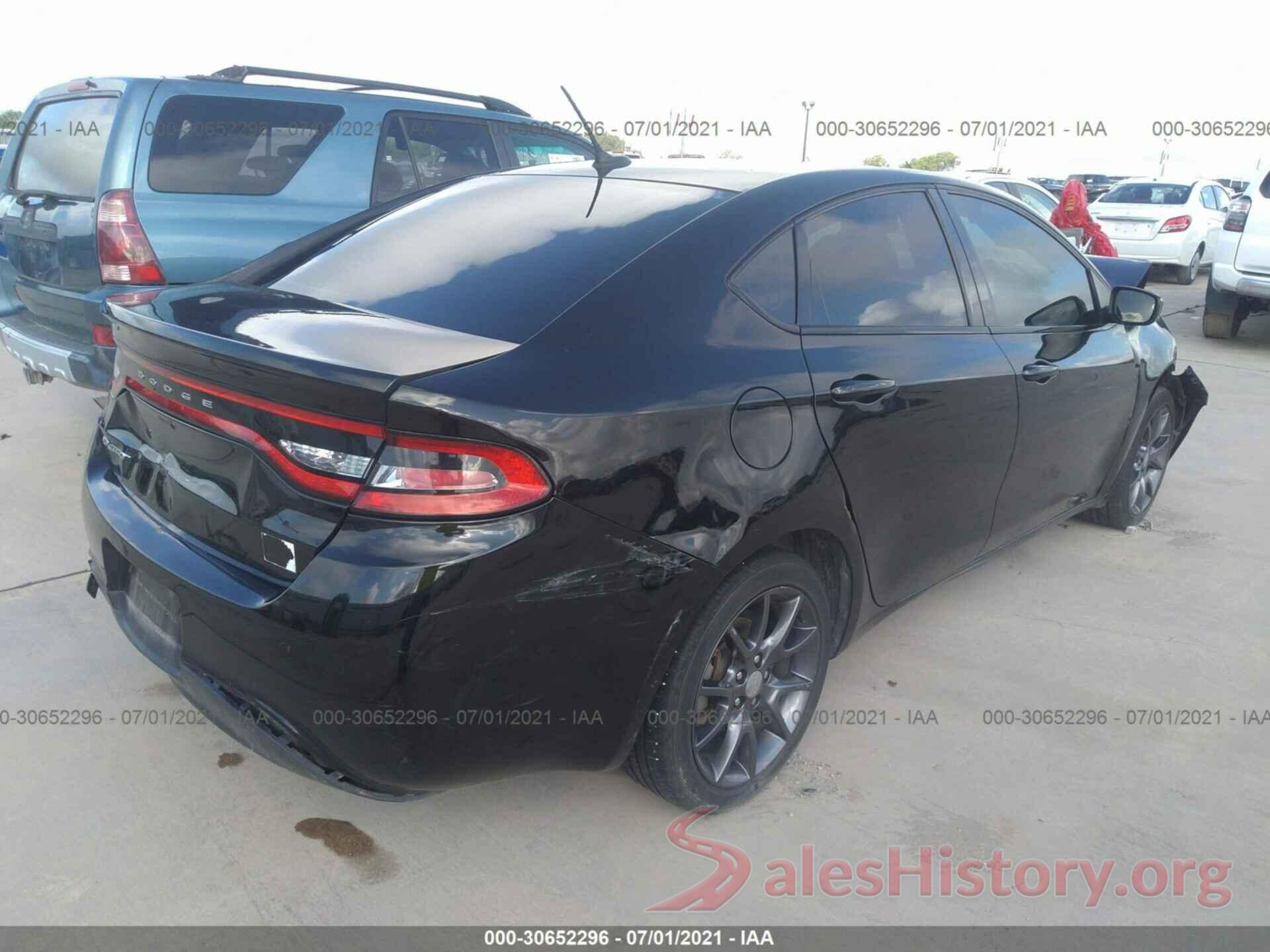 1C3CDFAA4GD712031 2016 DODGE DART