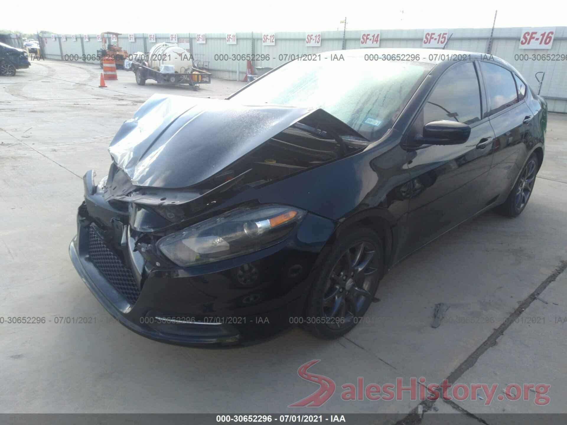 1C3CDFAA4GD712031 2016 DODGE DART