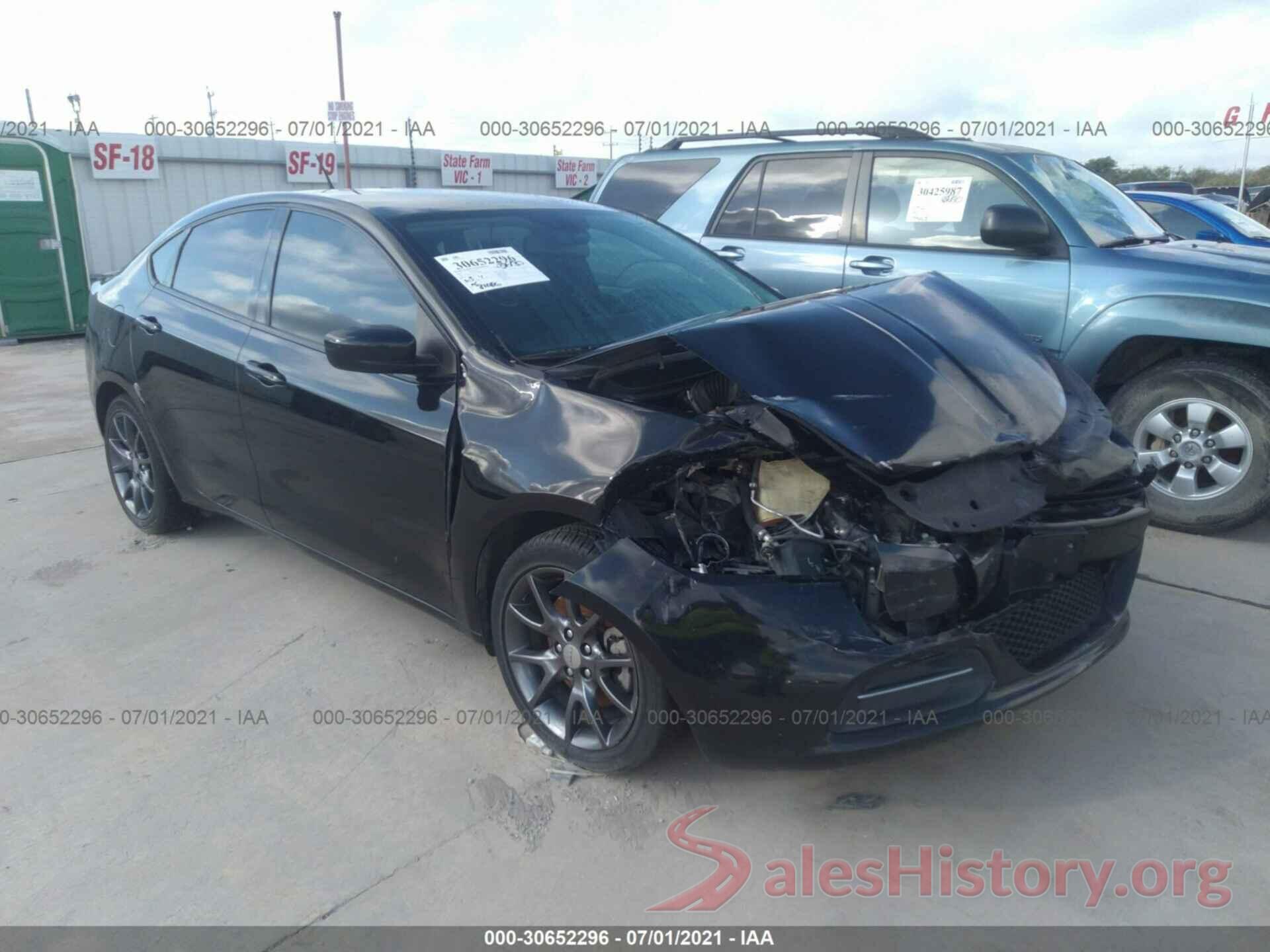 1C3CDFAA4GD712031 2016 DODGE DART