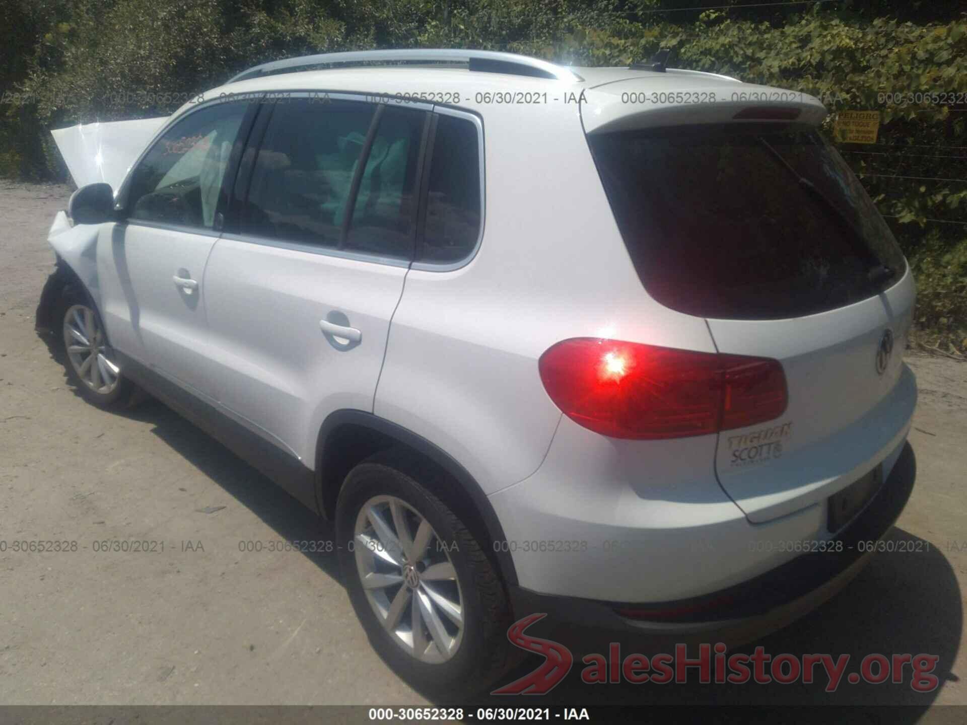 WVGSV7AX2HK015089 2017 VOLKSWAGEN TIGUAN