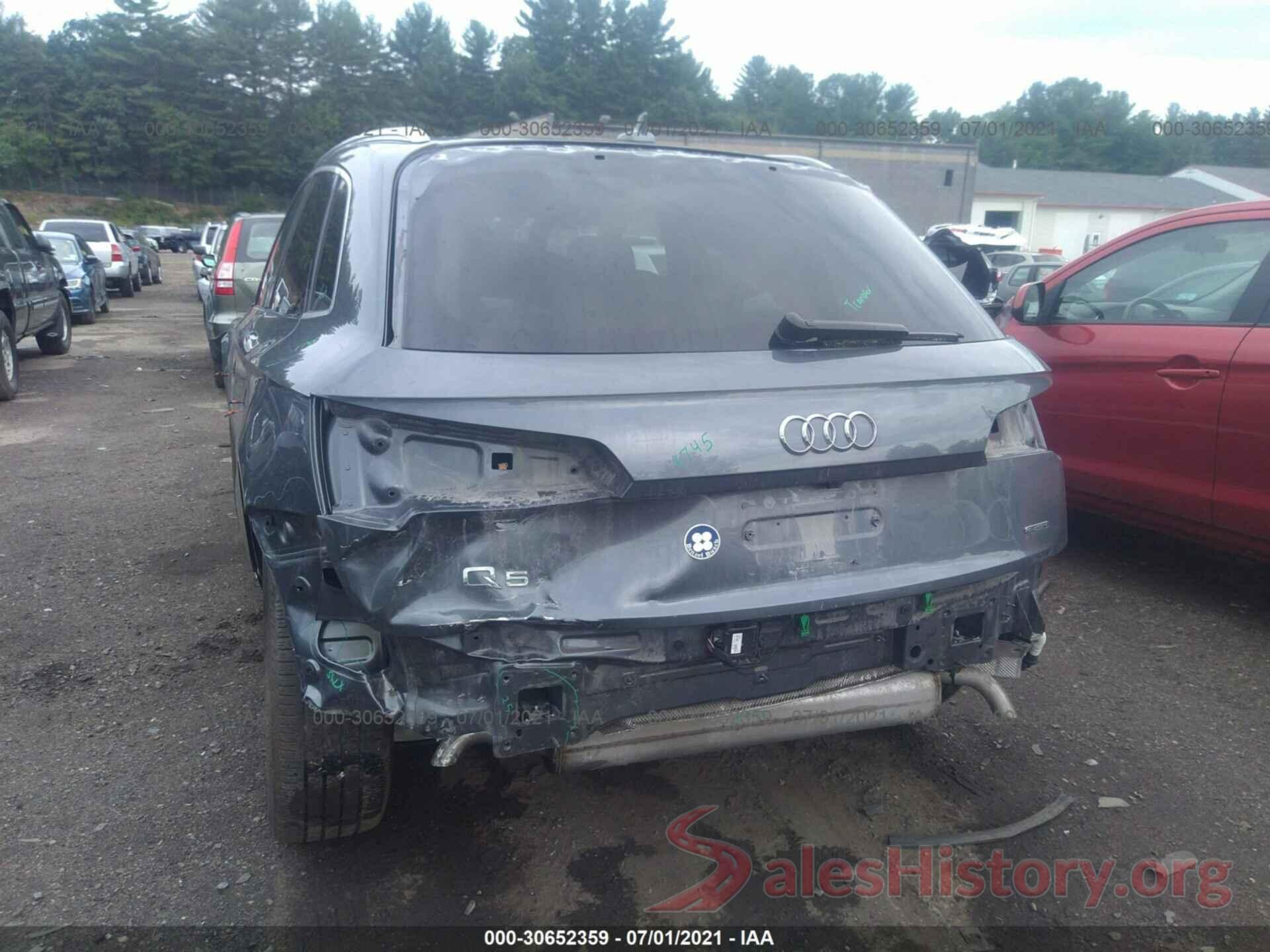 WA1ANAFY2K2088060 2019 AUDI Q5