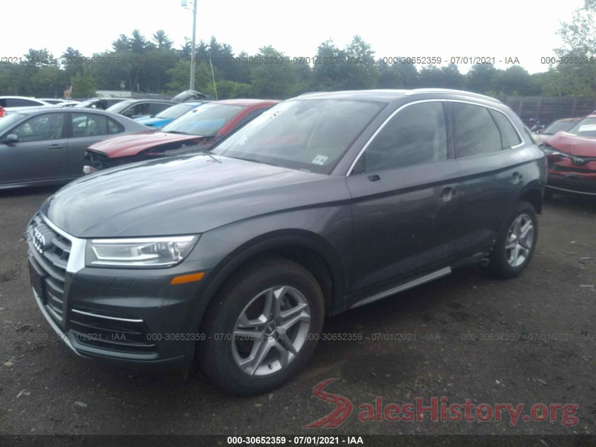 WA1ANAFY2K2088060 2019 AUDI Q5