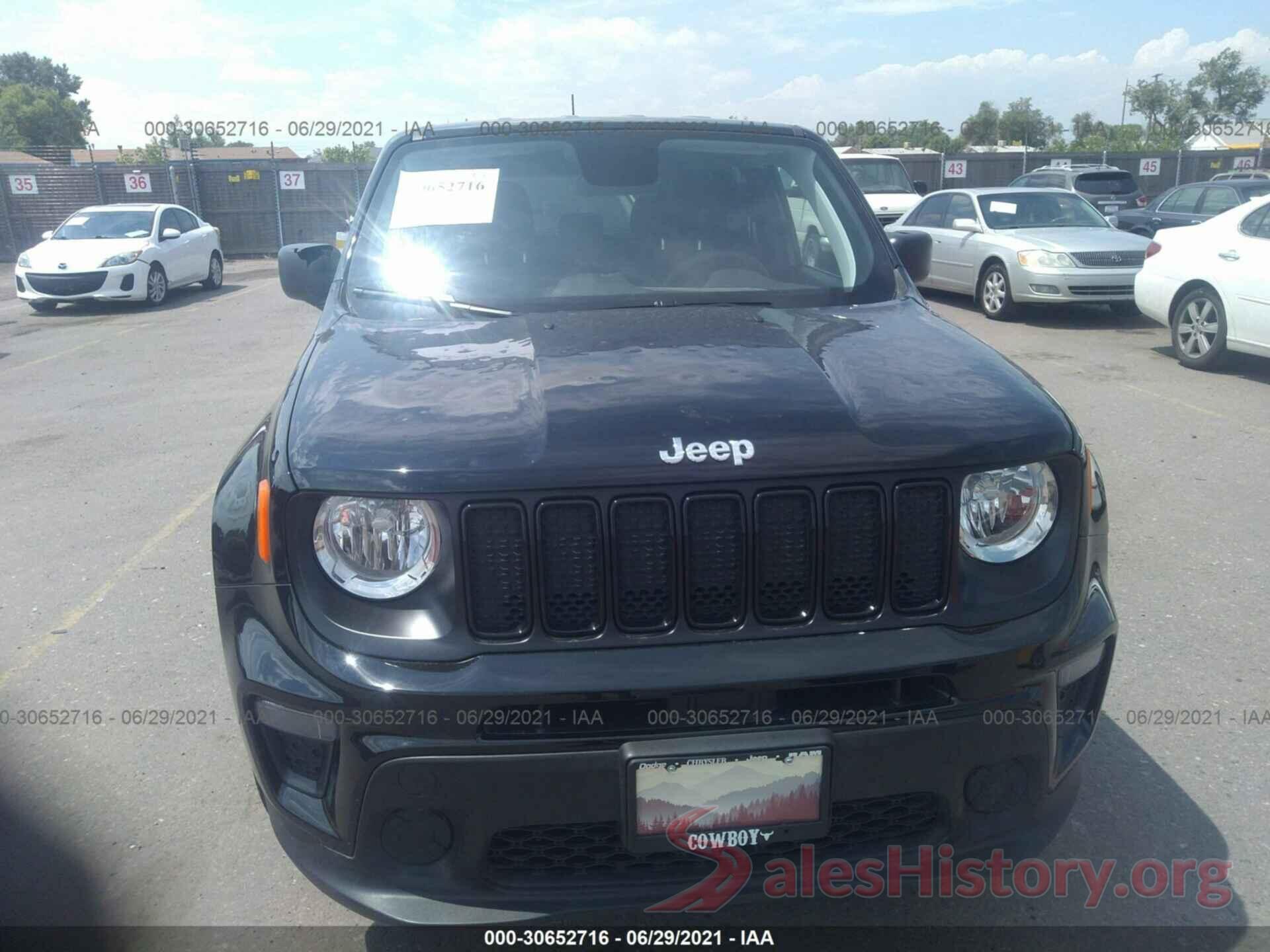 ZACNJBAB6LPL78253 2020 JEEP RENEGADE