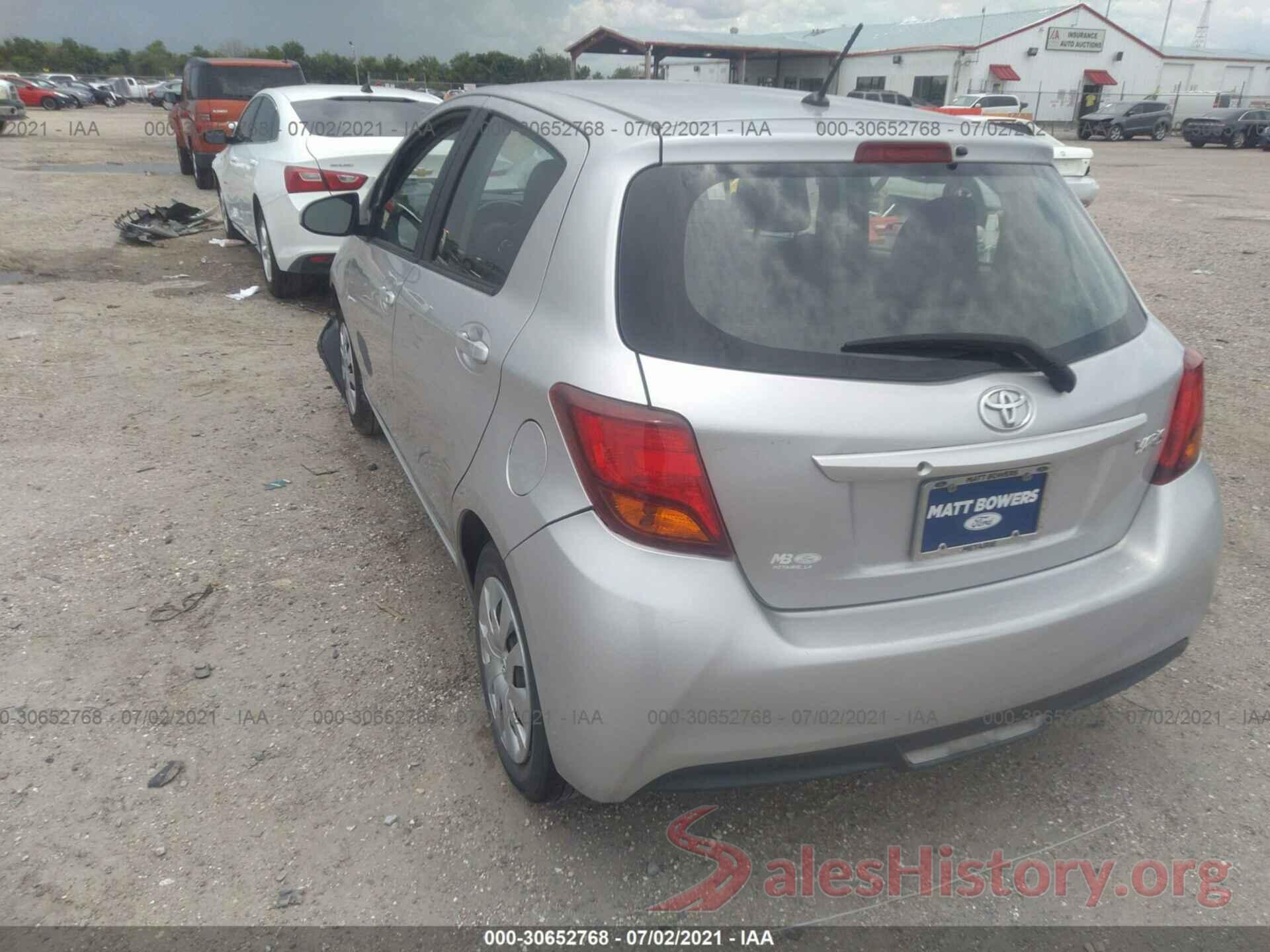 VNKKTUD31GA063731 2016 TOYOTA YARIS