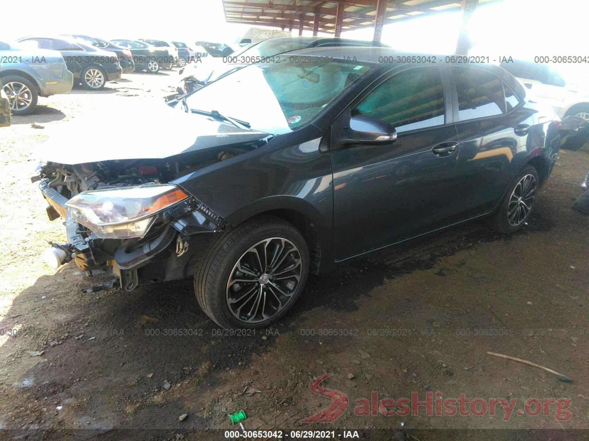 5YFBURHE5GP395097 2016 TOYOTA COROLLA