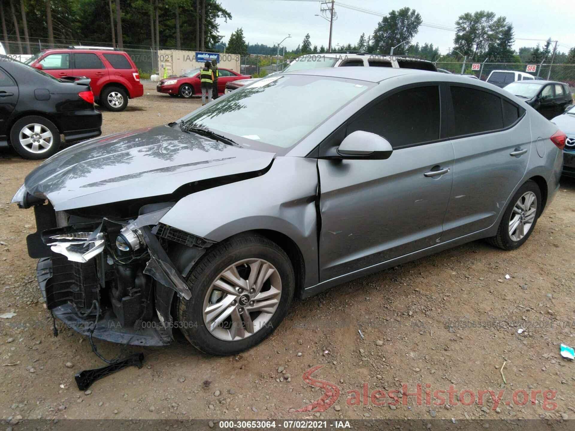 KMHD84LFXKU742107 2019 HYUNDAI ELANTRA