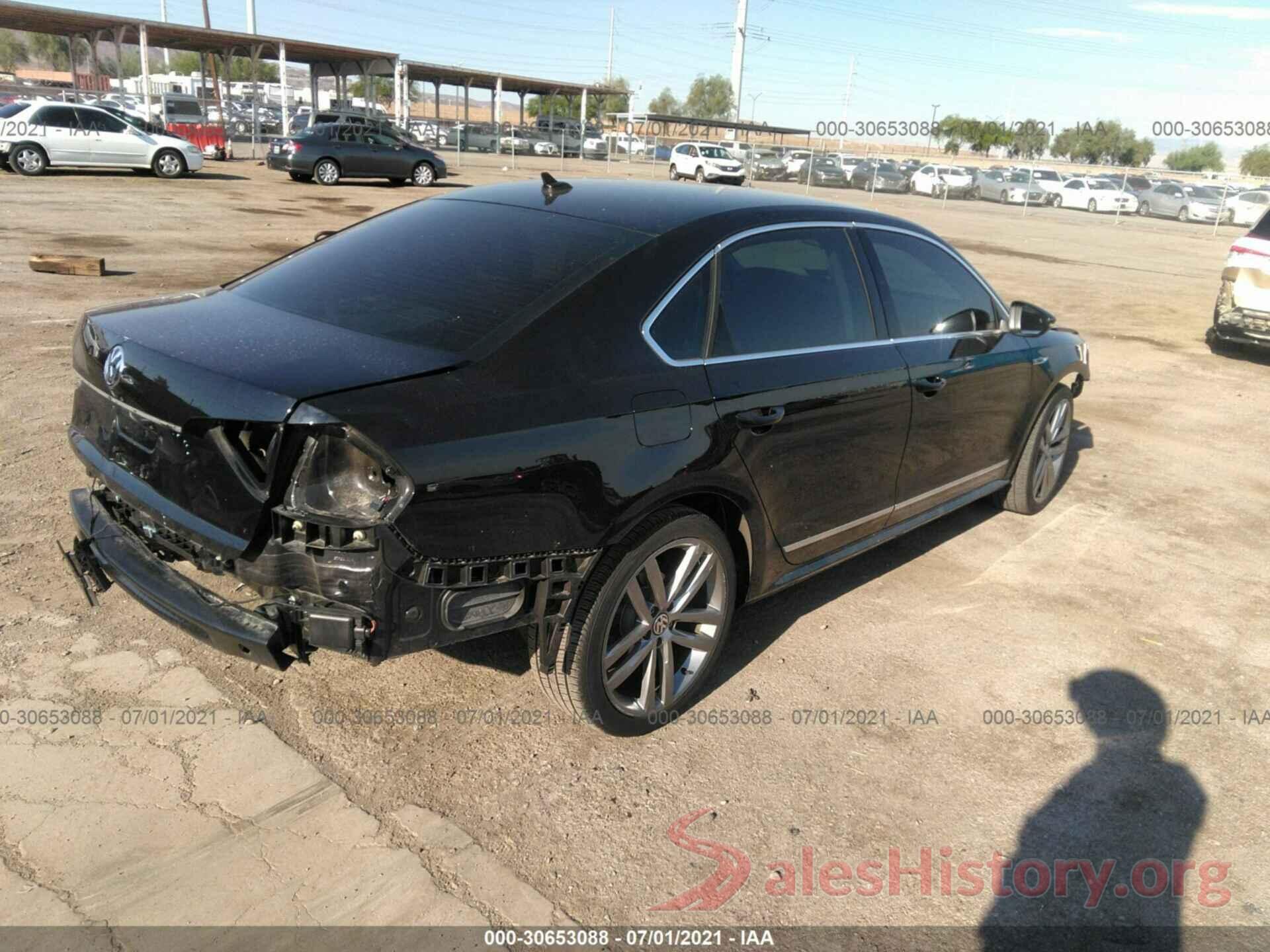 1VWDT7A35HC070160 2017 VOLKSWAGEN PASSAT