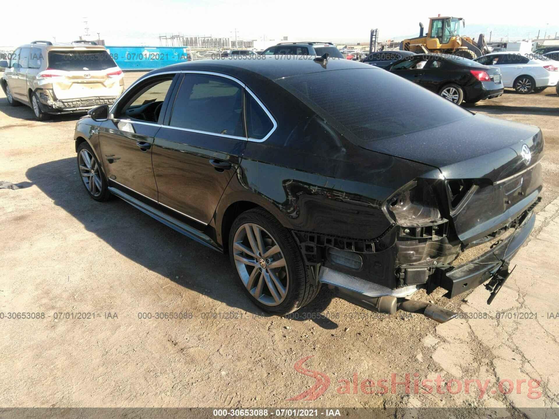 1VWDT7A35HC070160 2017 VOLKSWAGEN PASSAT